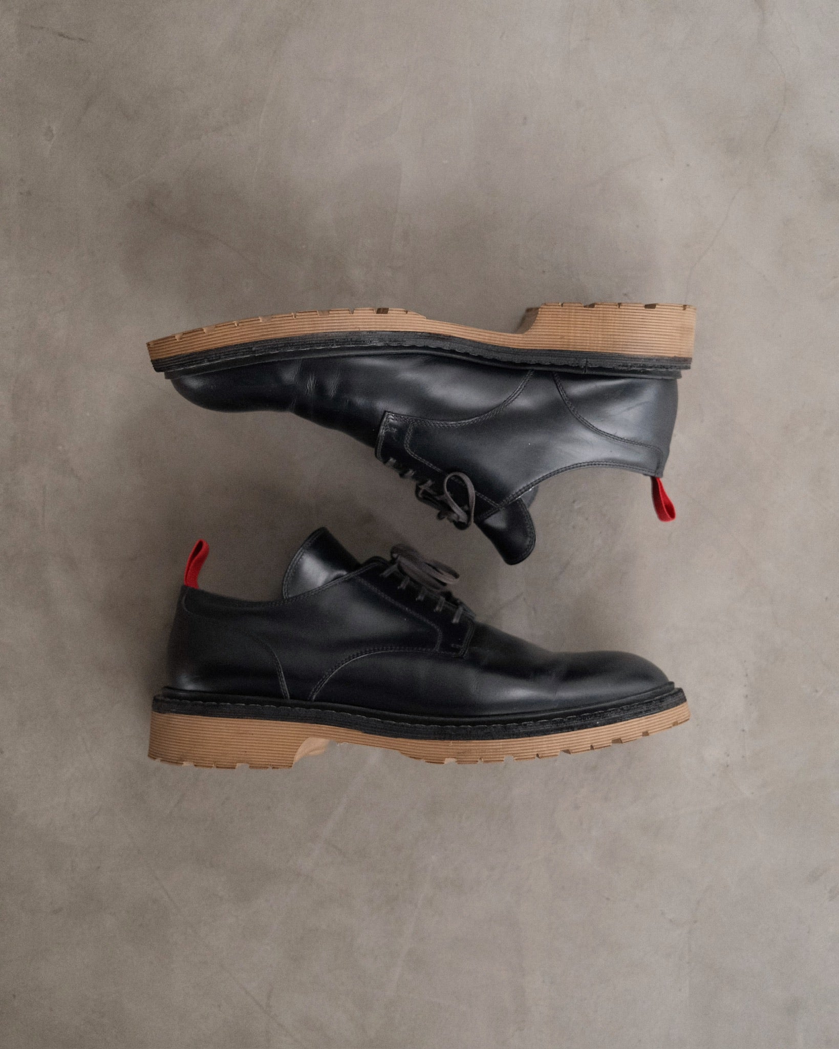 424 INC Leather Derby Shoes