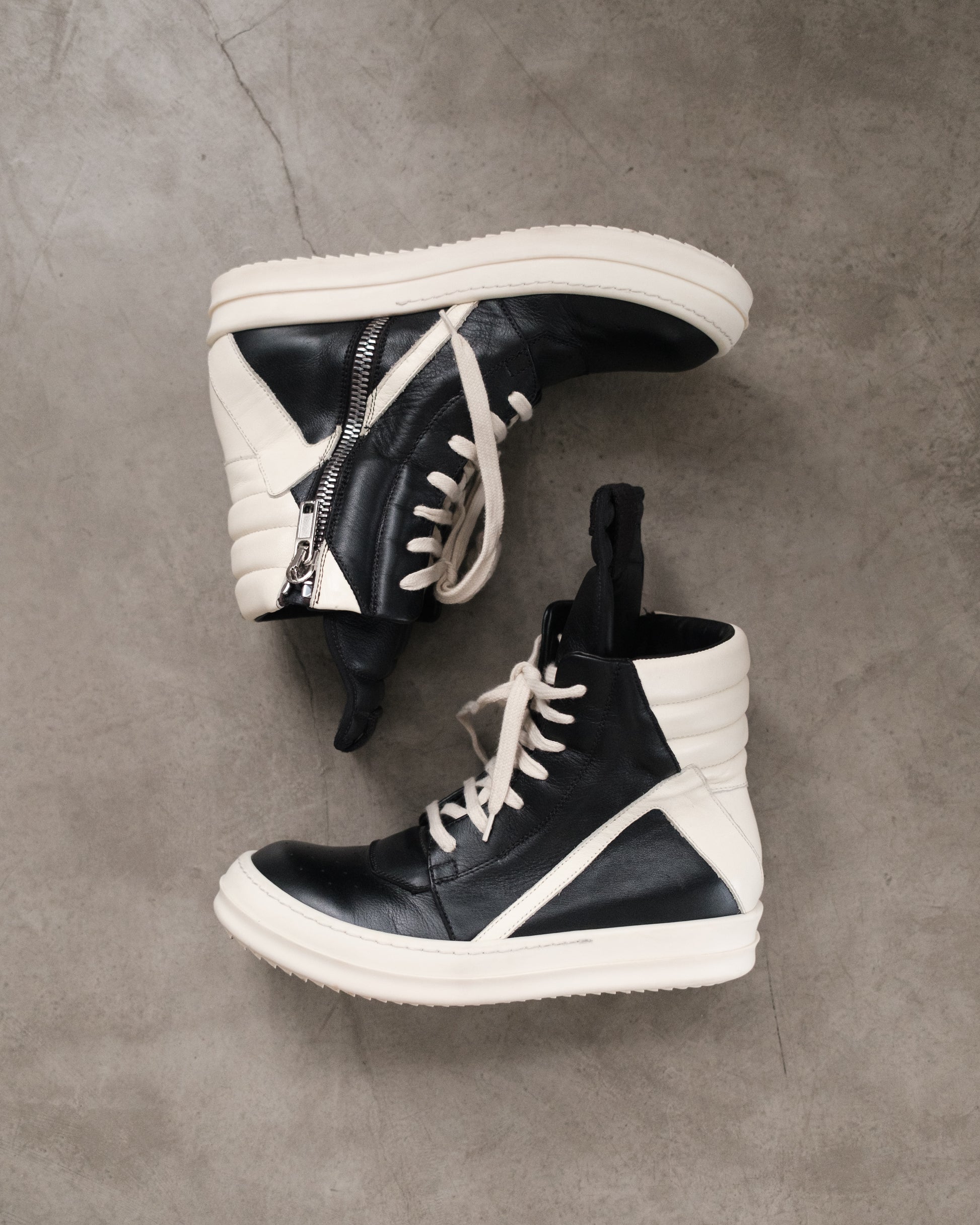 RICK OWENS SS18 Geobasket Sneaker