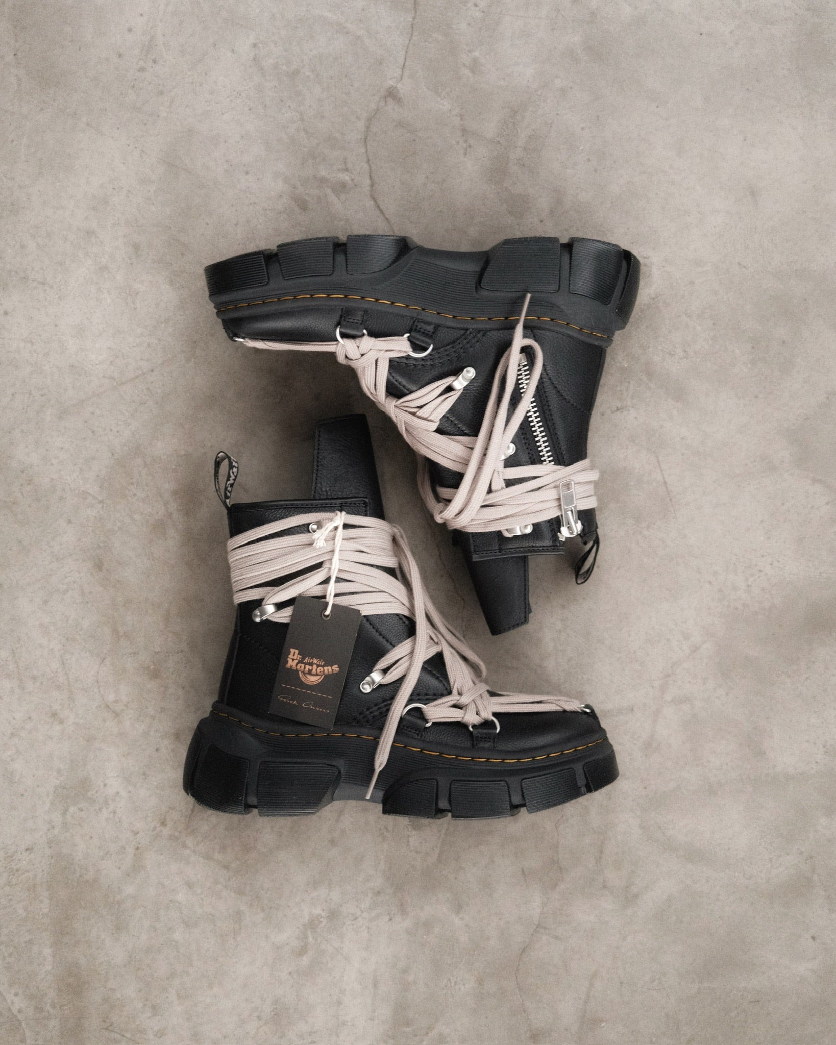 DR.MARTENS X RICK OWEN 1460 DMXL Mega Boots