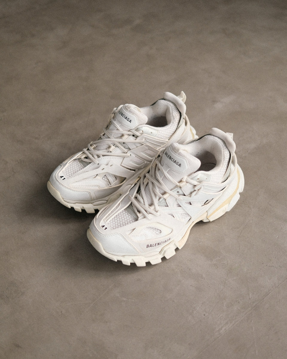 BALENCIAGA Track 1 White Sneaker – Around The Shoes