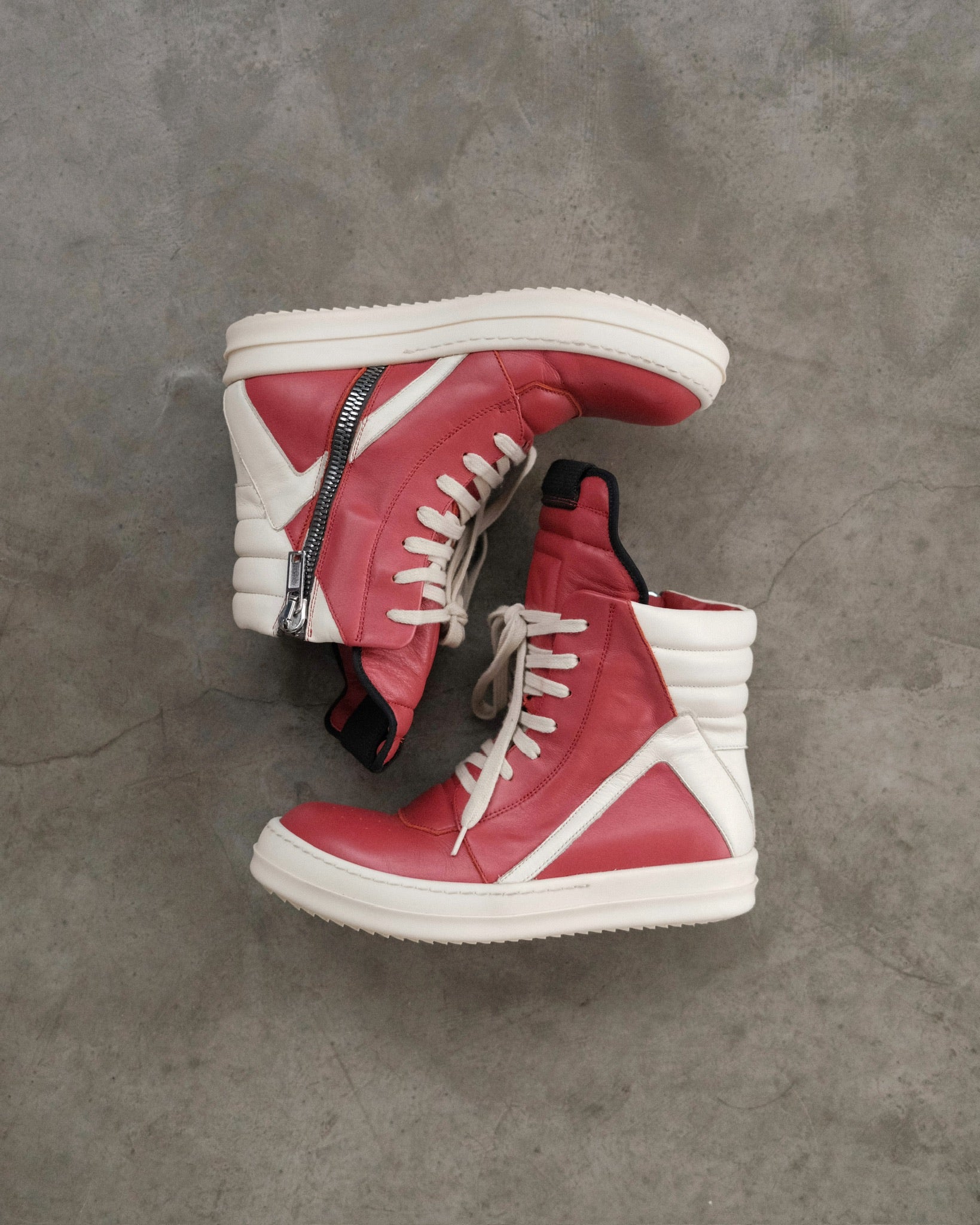RICK OWENS Ss22 Geobasket Sneaker