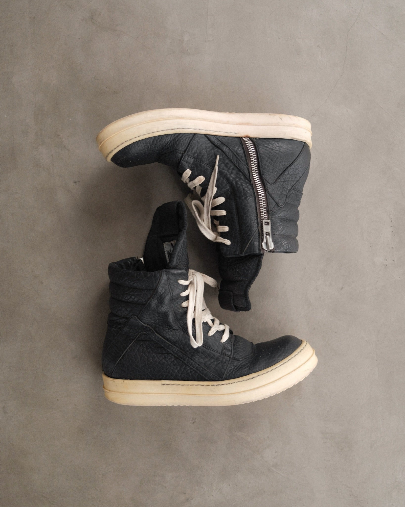 RICK OWENS FW15 Geobasket Sneaker