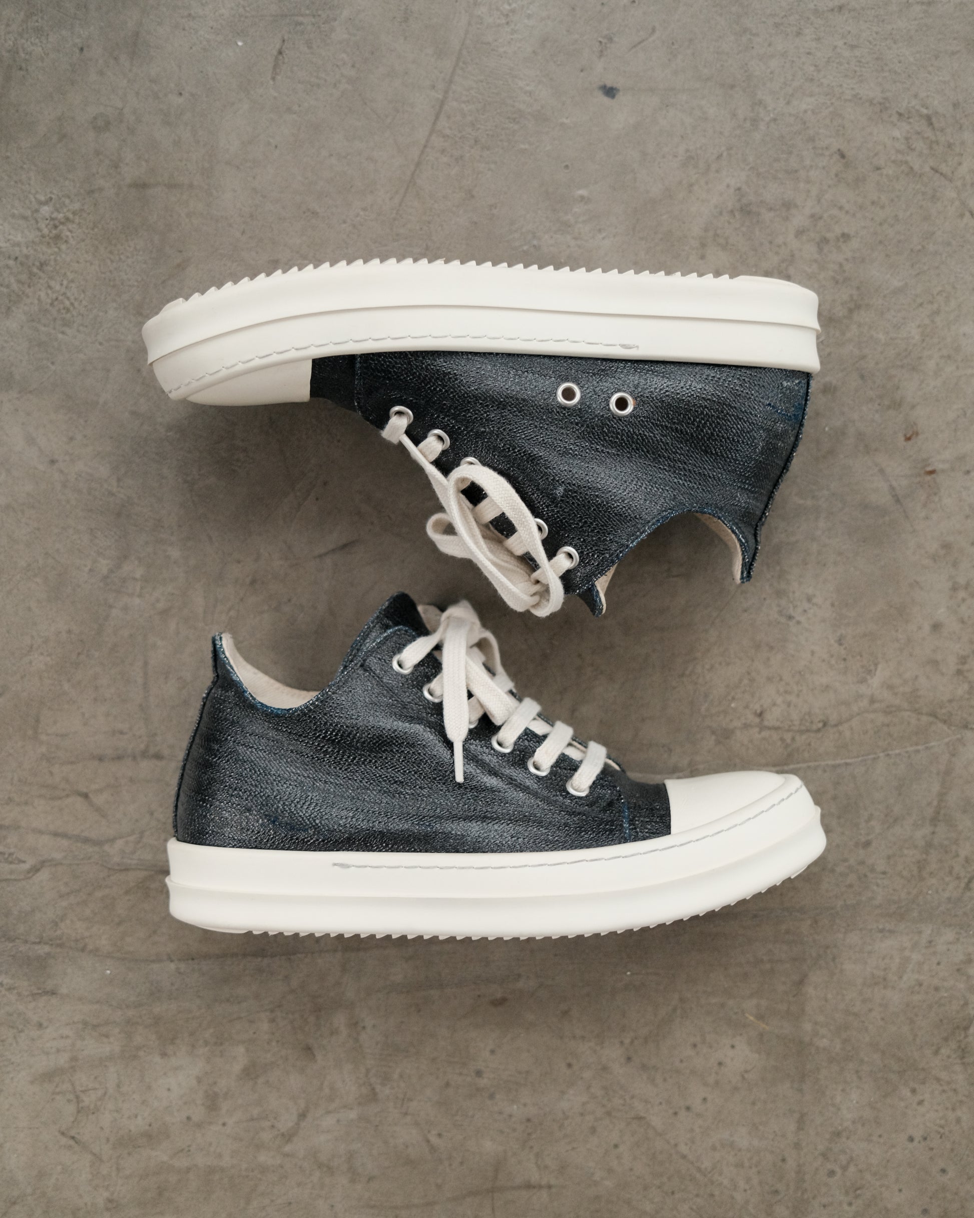 RICK OWENS Drkshdw Low-Top Ramones
