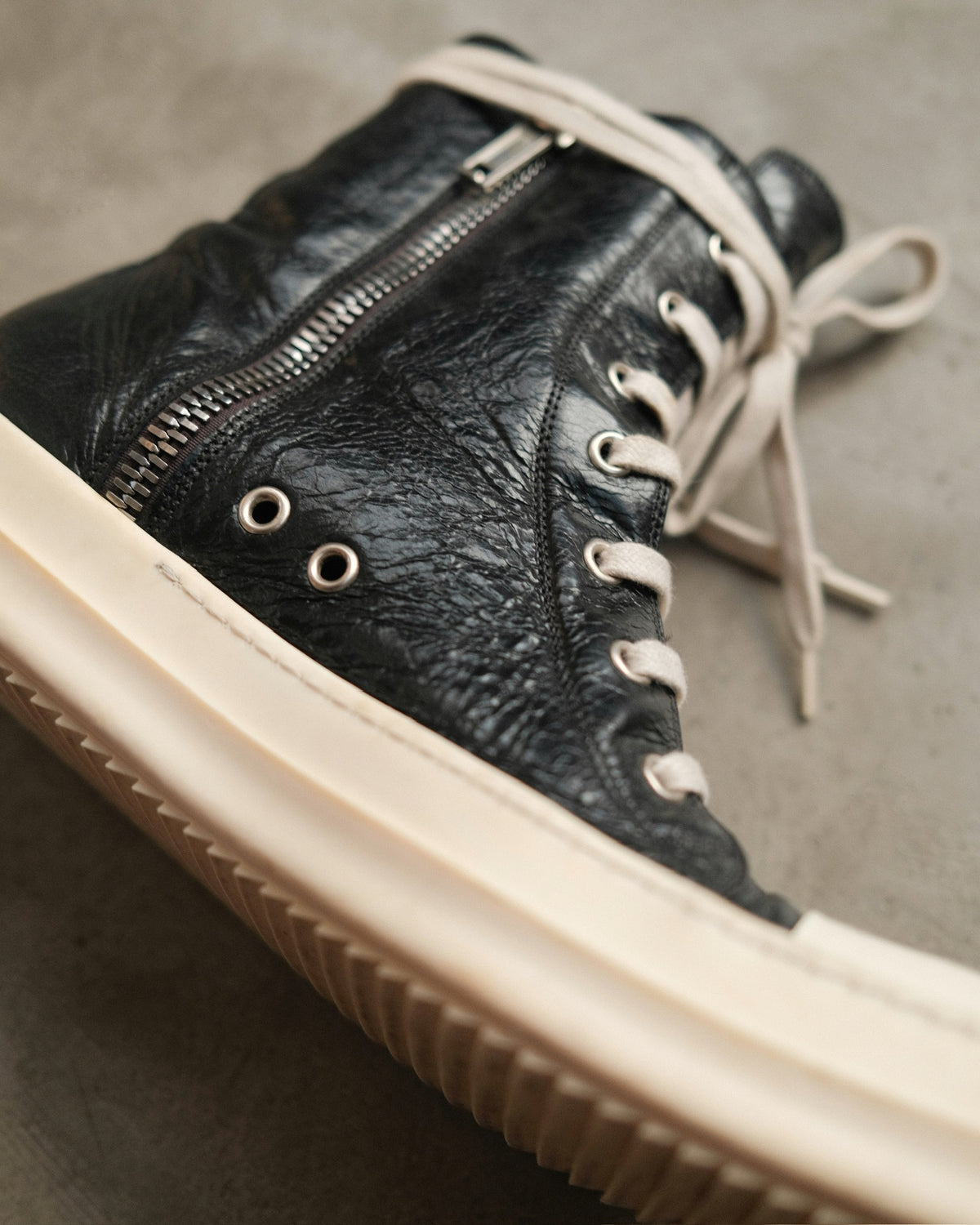 RICK OWENS SS17 Mainline High - Top Ramones