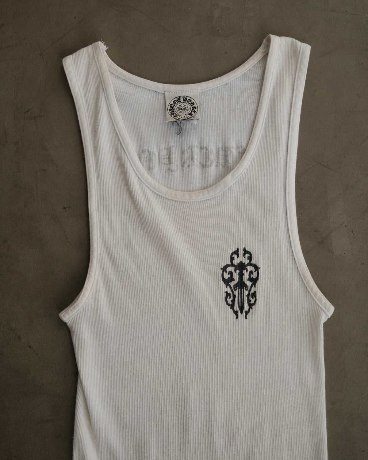 Vintage CHROME HEARTS Tokyo Exclusive Dagger Tank Top