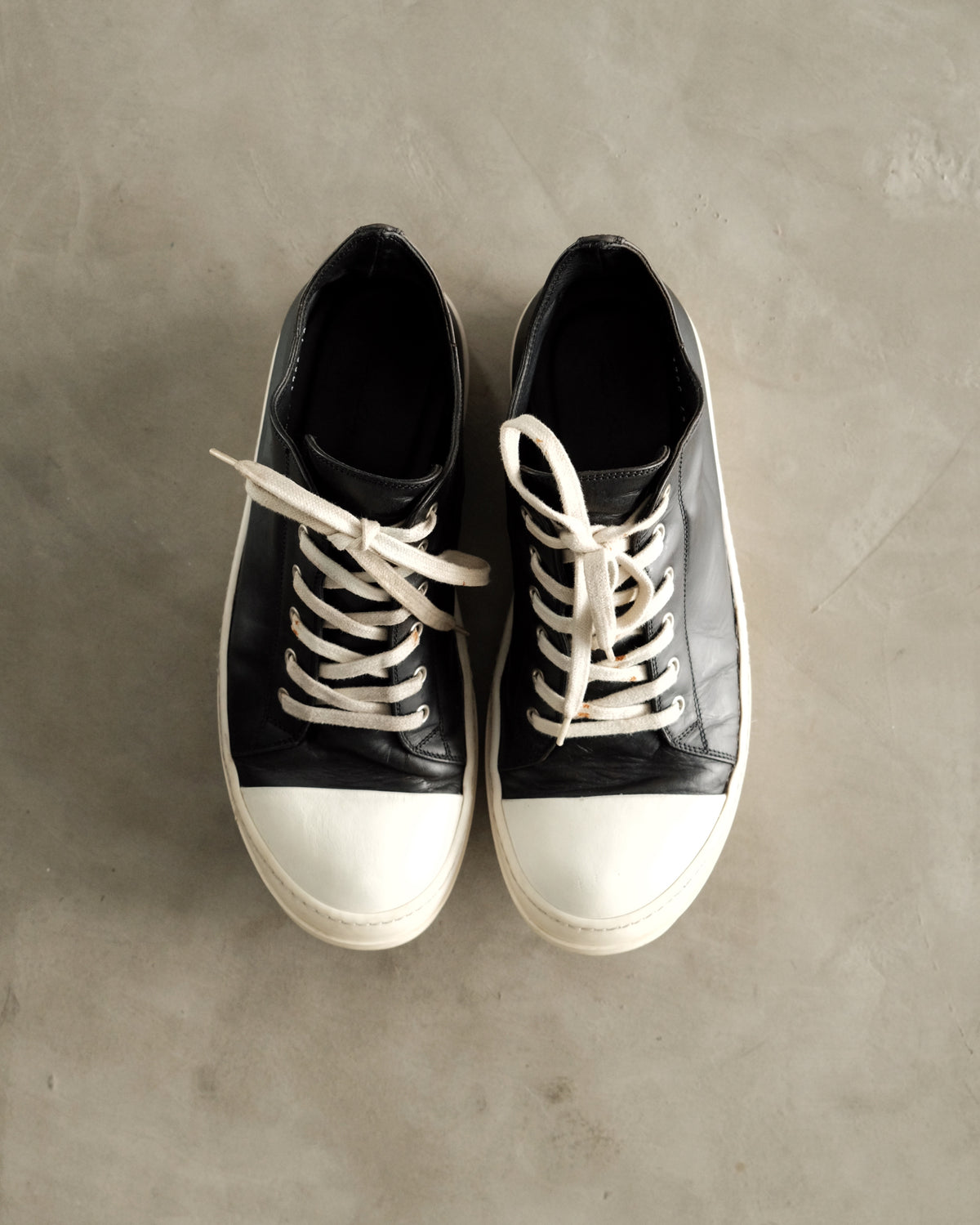 RICK OWENS 2016 Mainline Ramones Low Sneakers