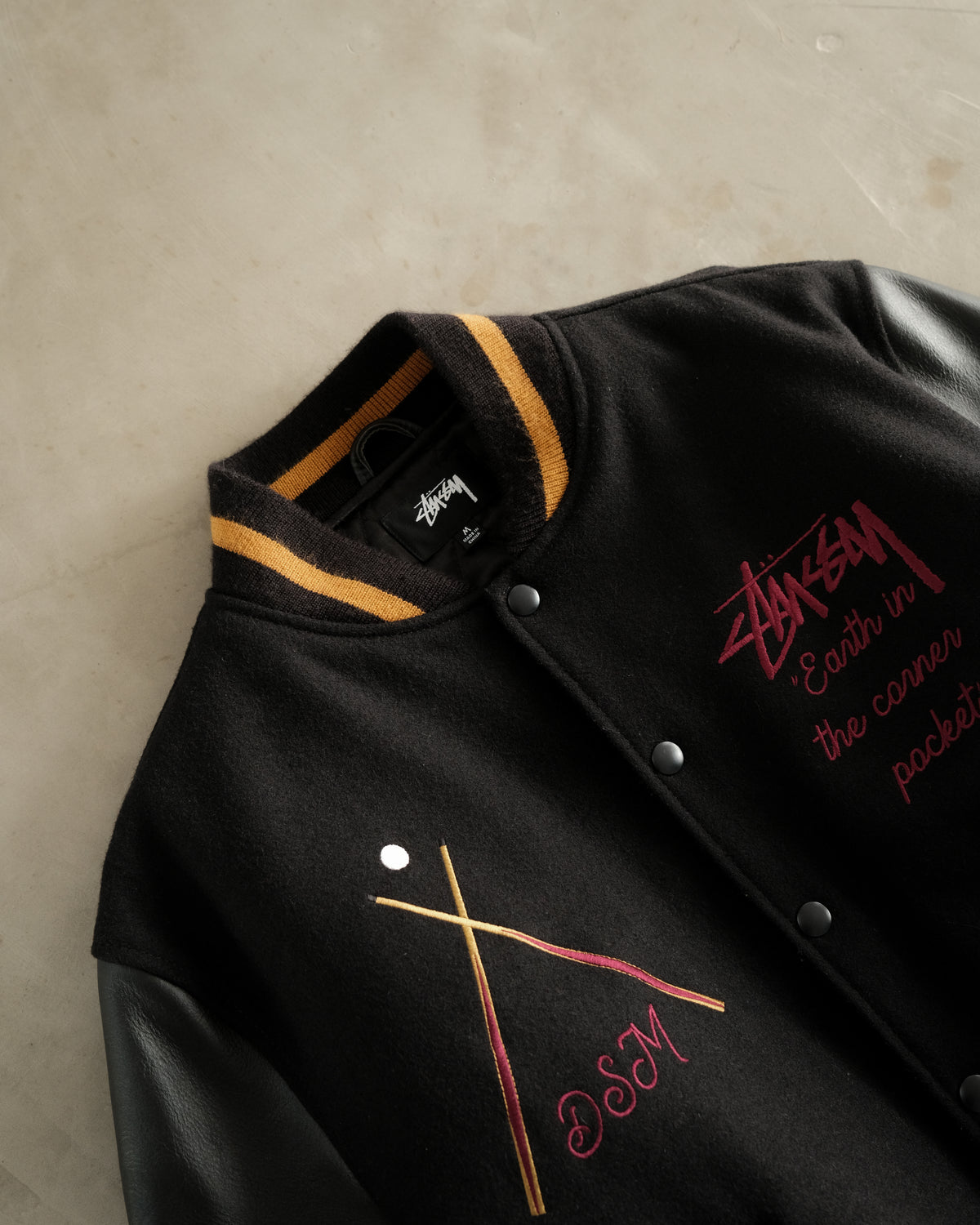 STUSSY 40Th Anniversary Varsity Jacket