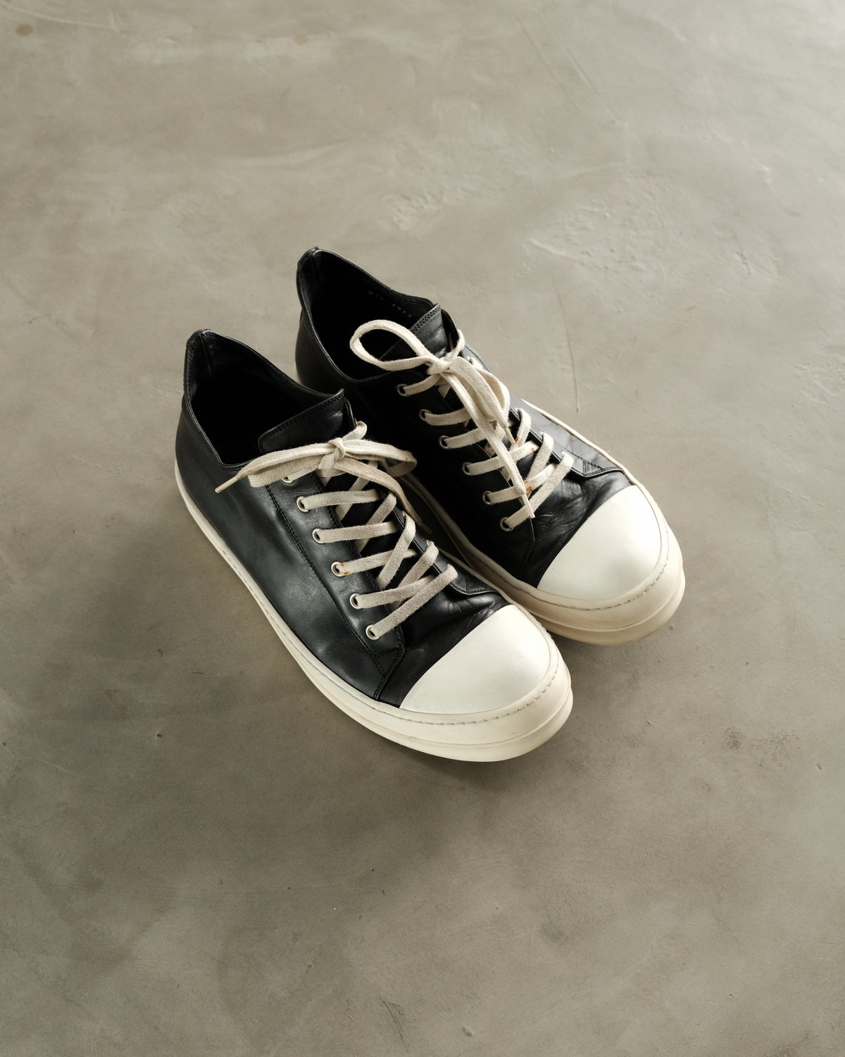 RICK OWENS 2016 Mainline Ramones Low Sneakers