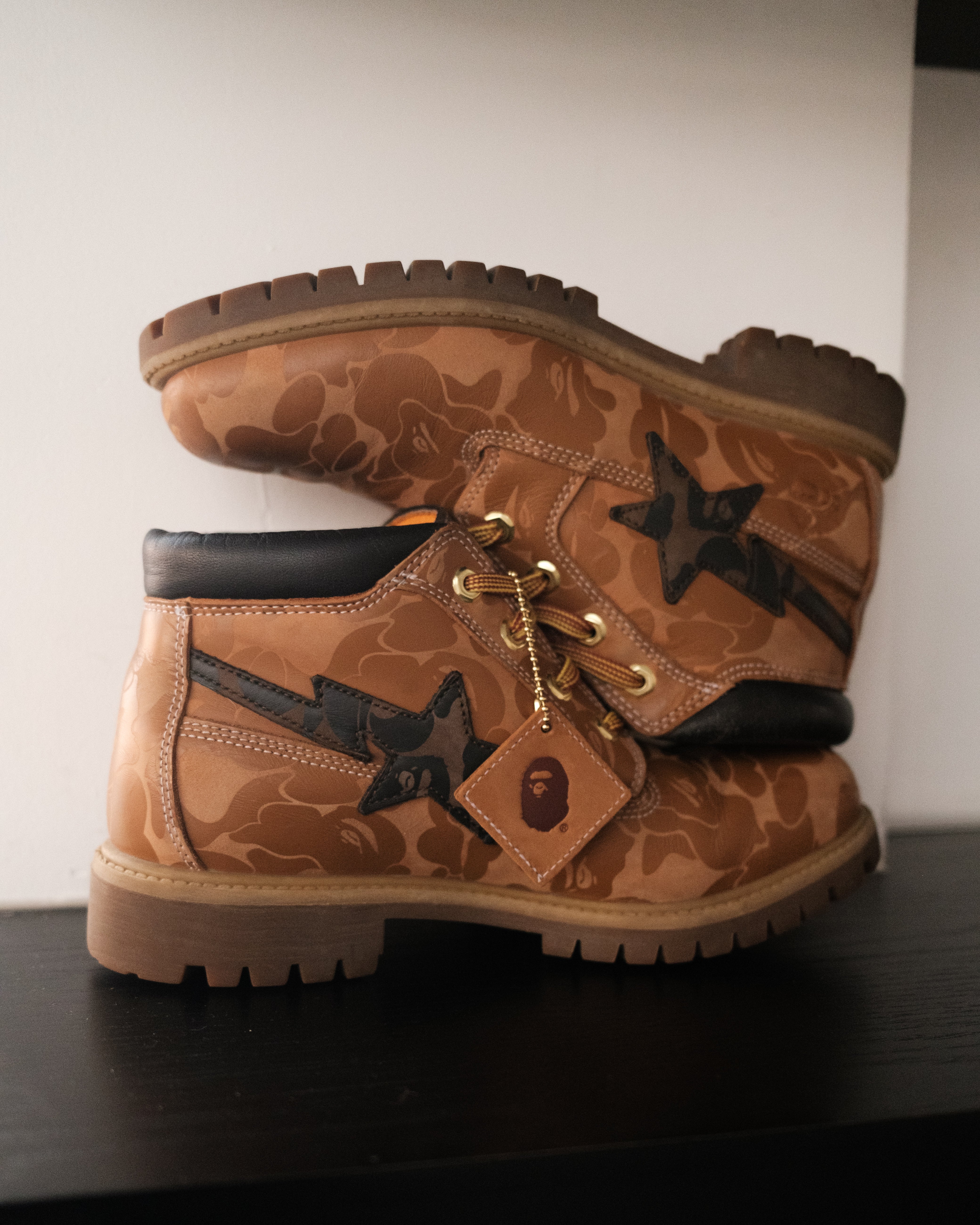 TIMBERLAND X BAPE Nelson Premium Boots – Around The Shoes