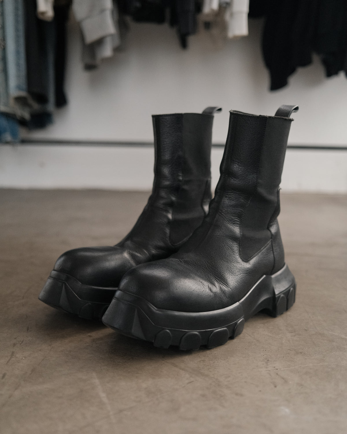 RICK OWENS Bozo Tractor Boots