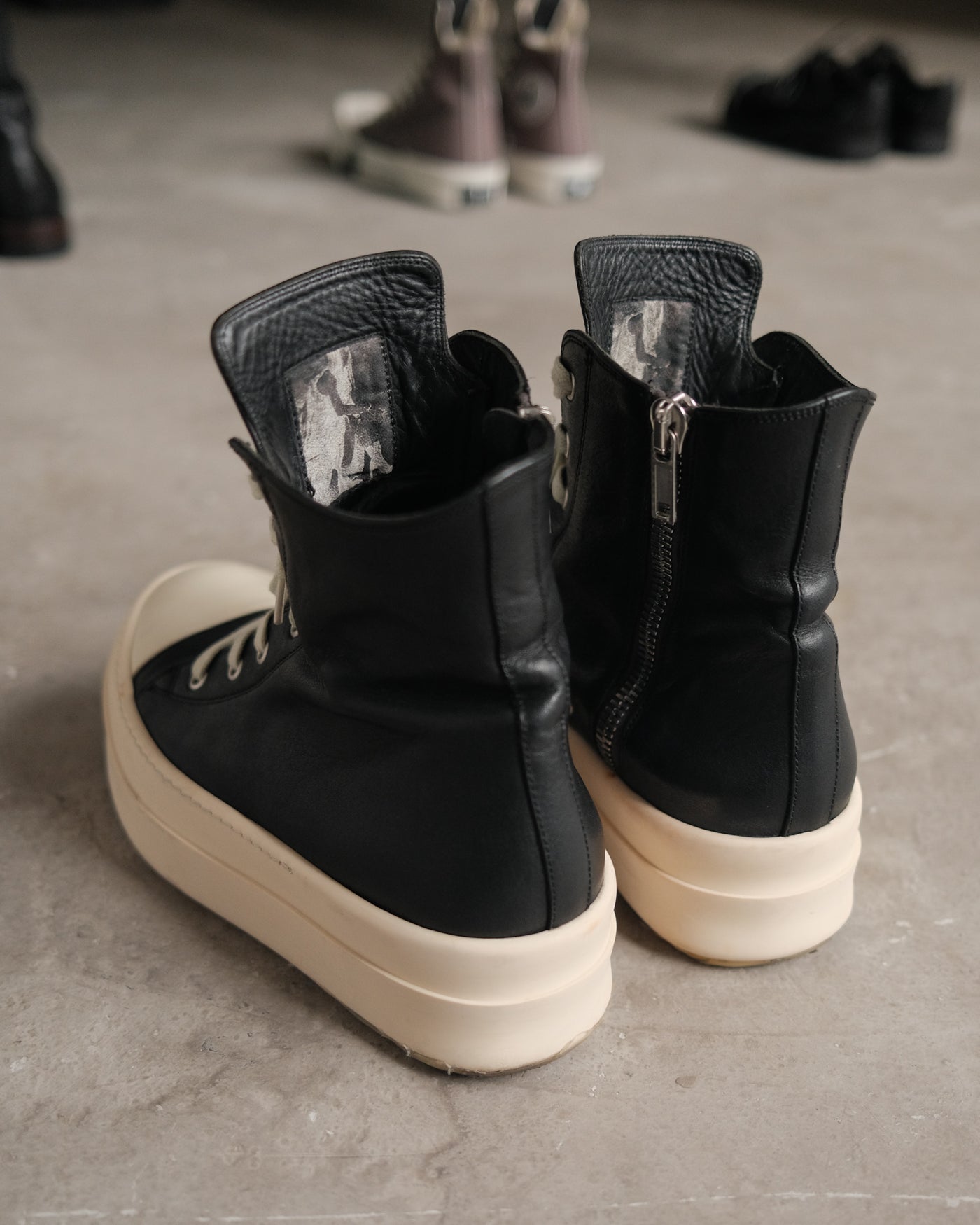 Rick Owens Mega Bumper Ramones