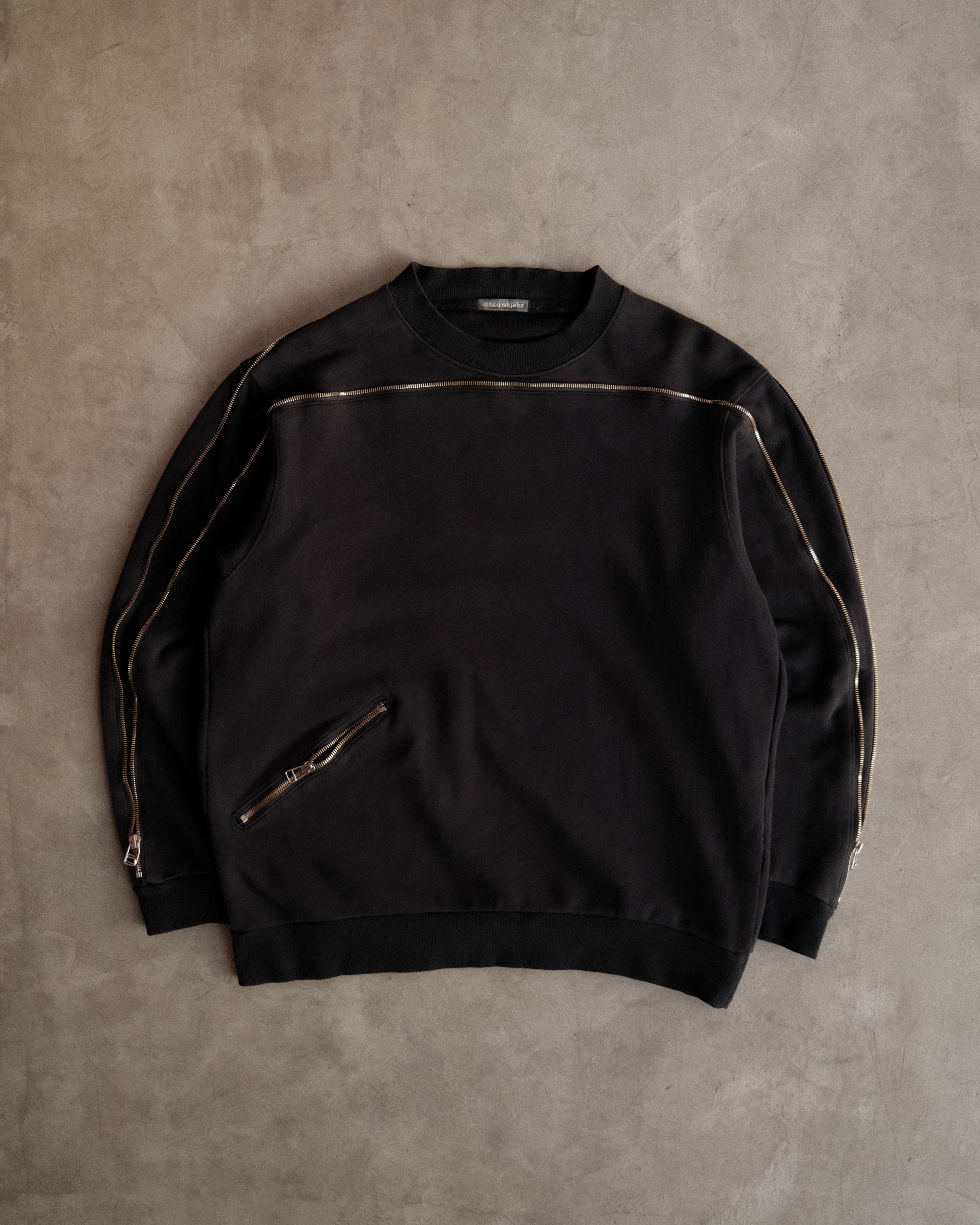 ISSEY MIYAKE Vintage 1987 Staff Zipper Sweater – Around The Shoes