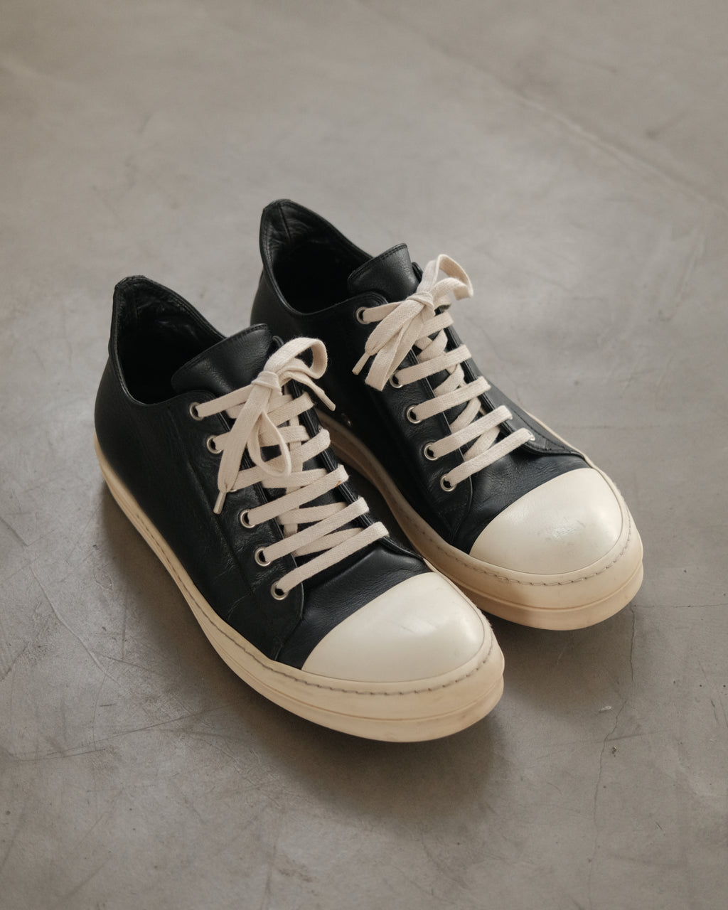 RICK OWENS Mainline Ramones Low Sneakers