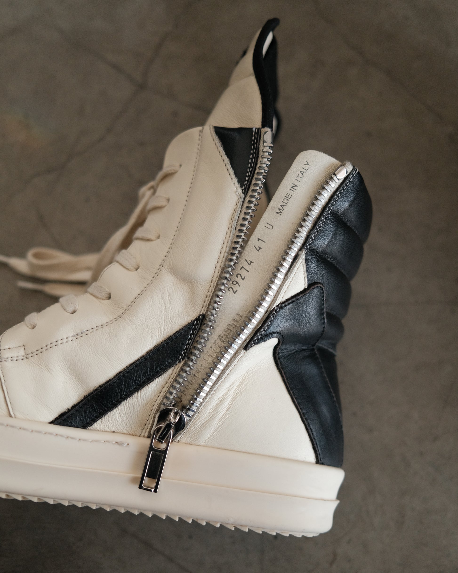 RICK OWENS Fw23 Geobasket Sneaker