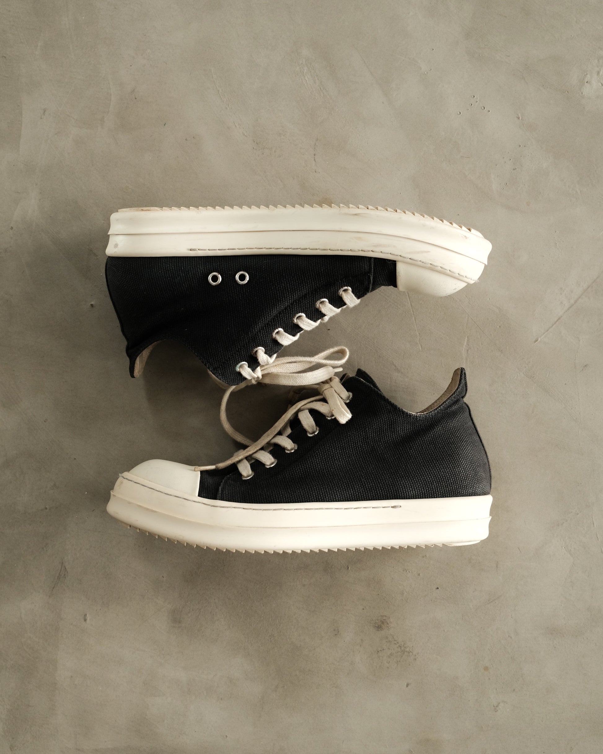 RICK OWENS Drkshdw Ramomes Low-top Sneakers