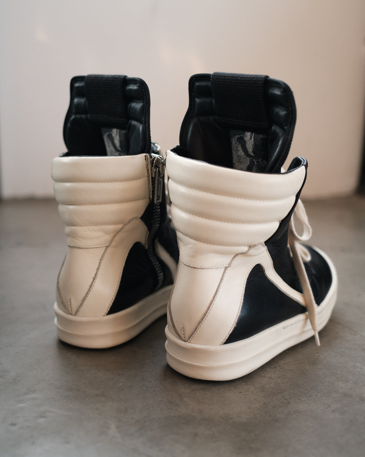 Rick Owens SS18 Geobasket Sneakers