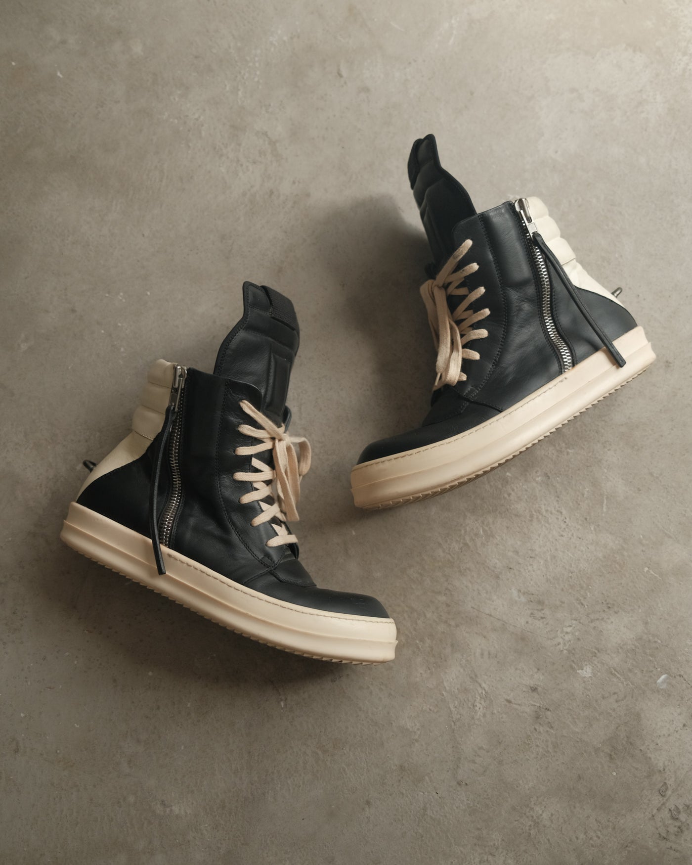 SS16 Rick Owens Cylops Geobasket Sneakers