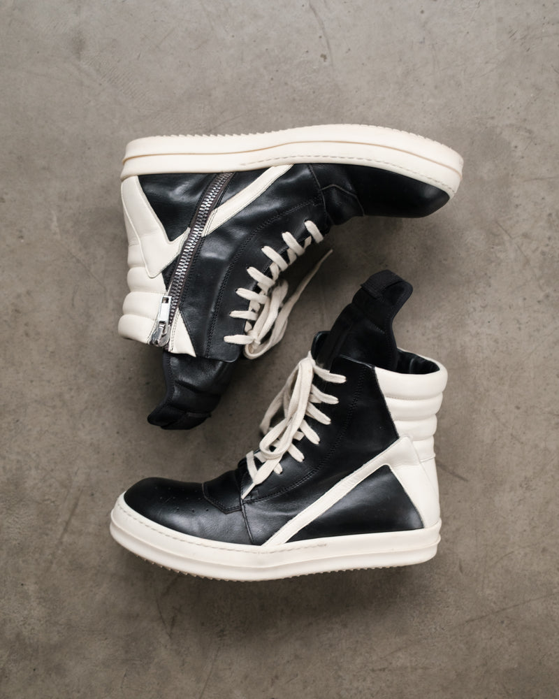 RICK OWENS SS23 Geobasket Sneaker