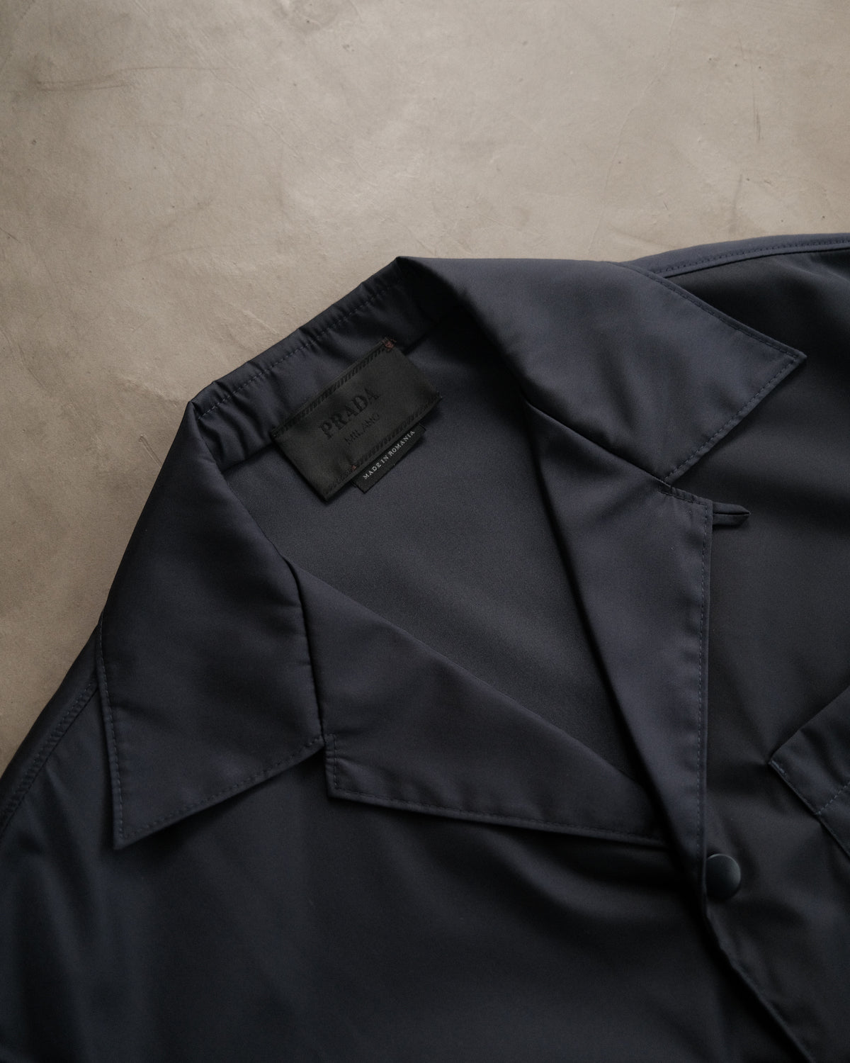PRADA Nylon Button Up Shirt