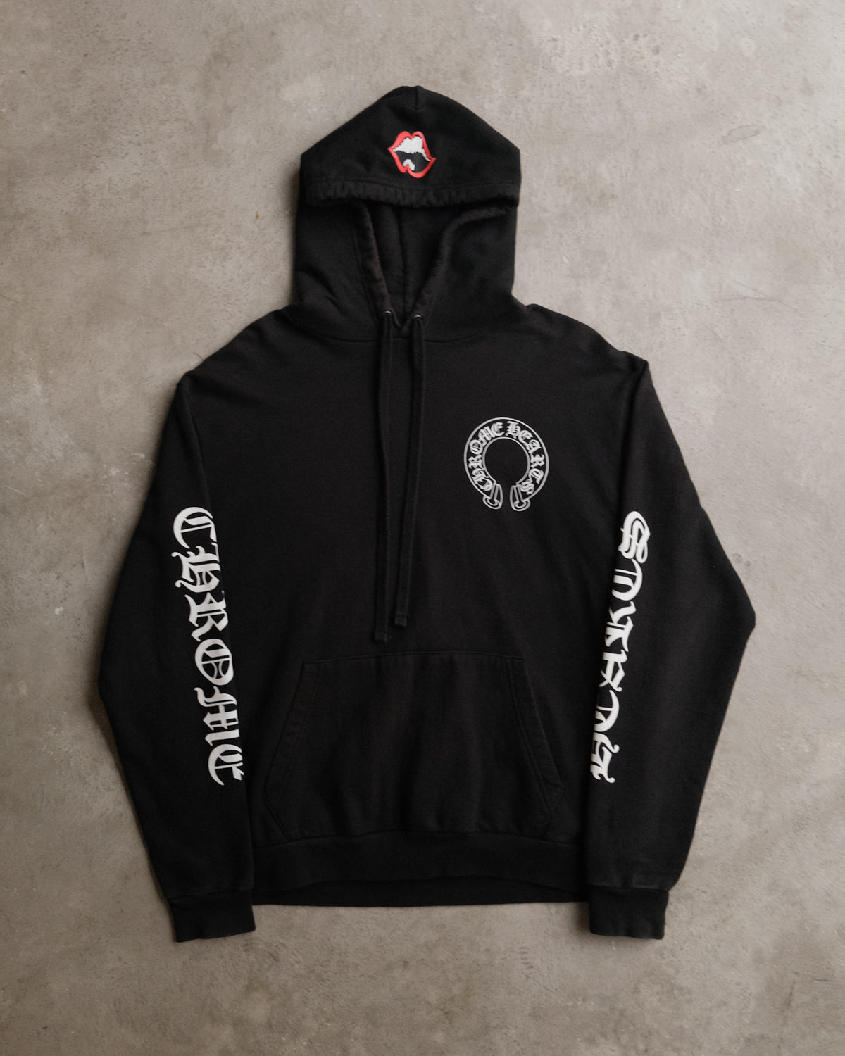 Chrome Hearts × Matty Boy Chomper Horseshoe Pullover Hoodie