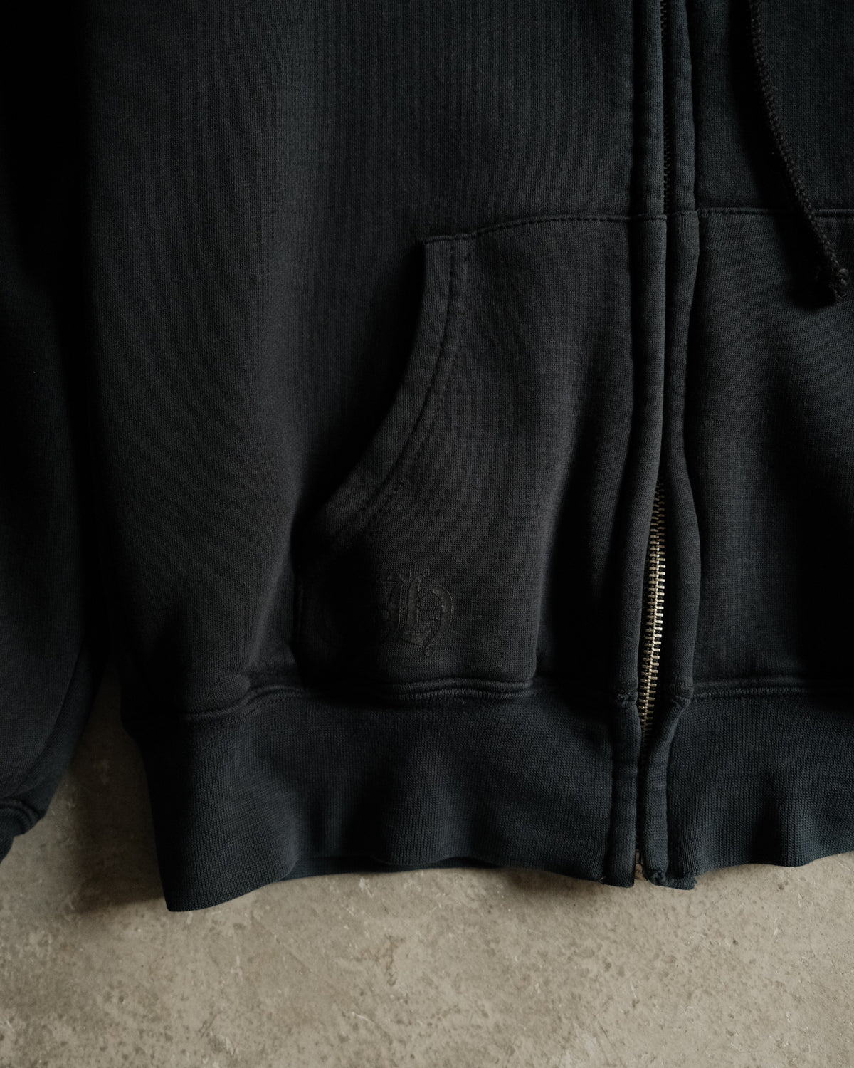 00’ Chrome Hearts Foti Horseshoe Skeleton 19 Zip-Up Hoodie