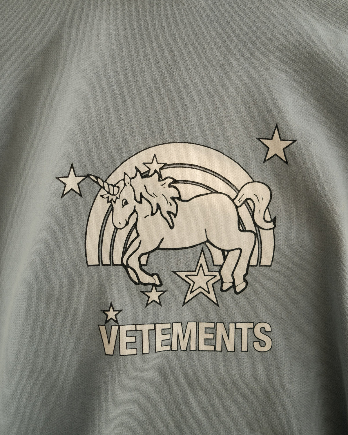 VETEMENTS Inspired Unicorn Graphic Hoodie