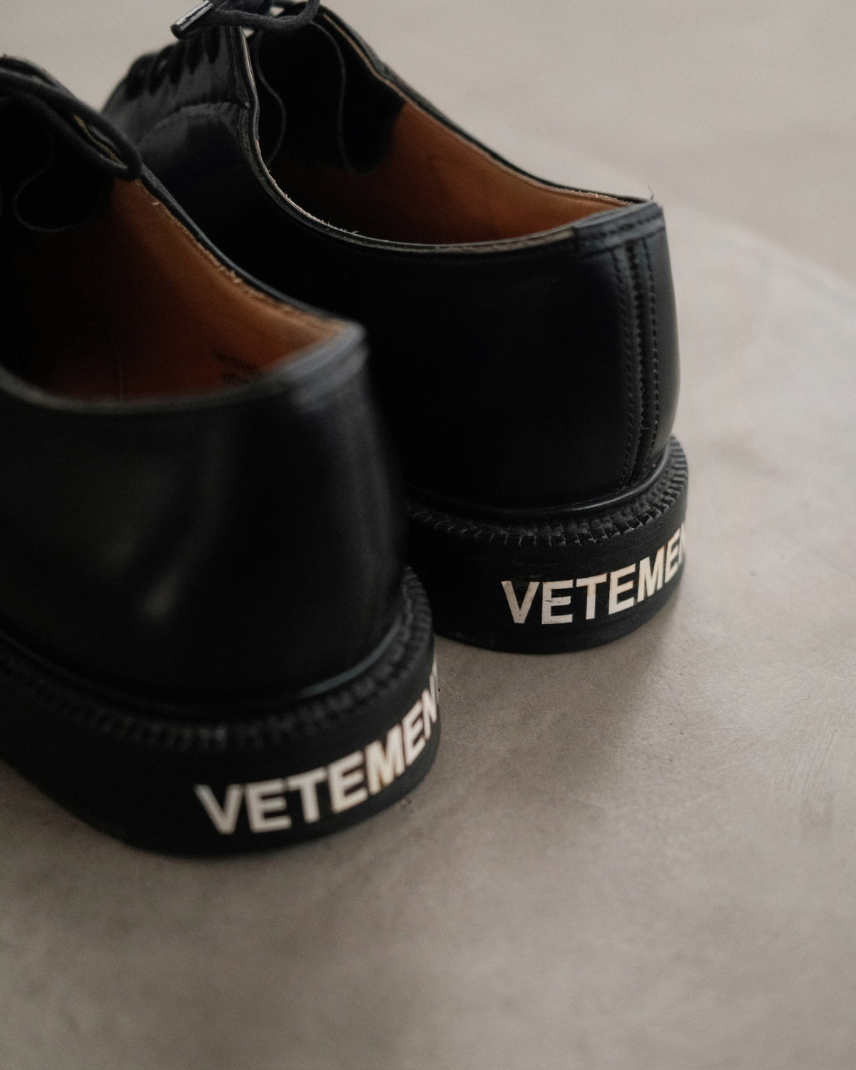 VETEMENT X CHURCH’S Leather Derby Shoes