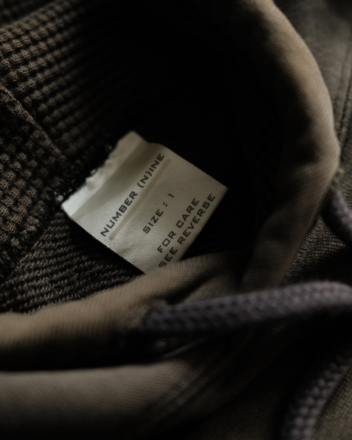 AW01 Number Nine Hoodie