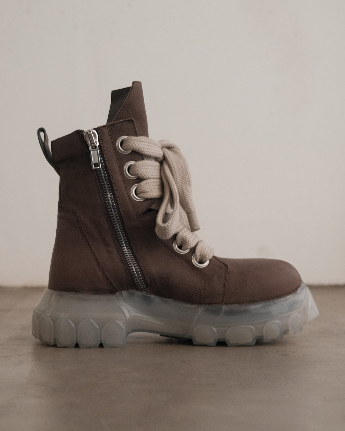 RICK OWENS SS23 Jumbo Lace Bozo Tractor