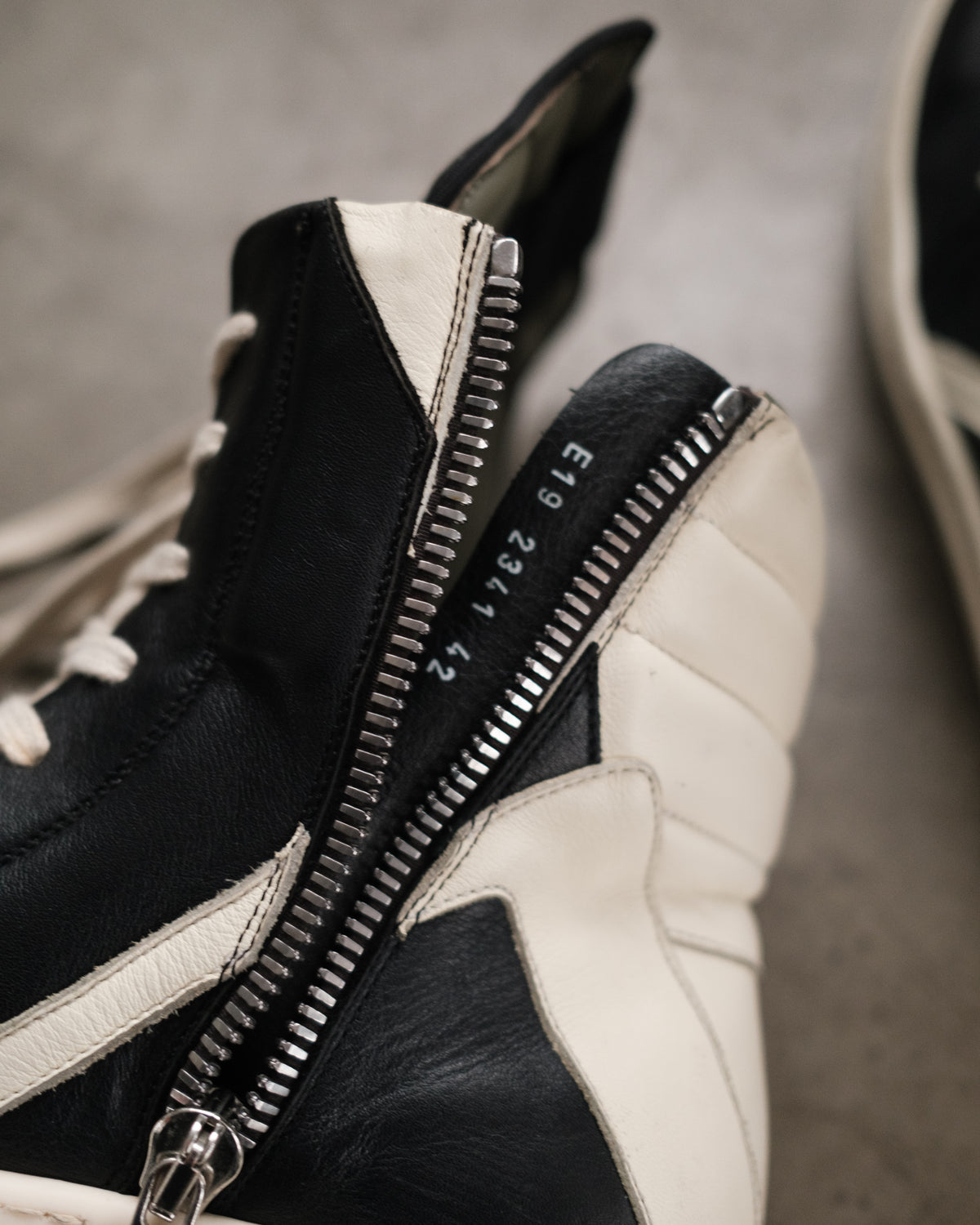 RICK OWENS SS19 Geobasket Sneaker