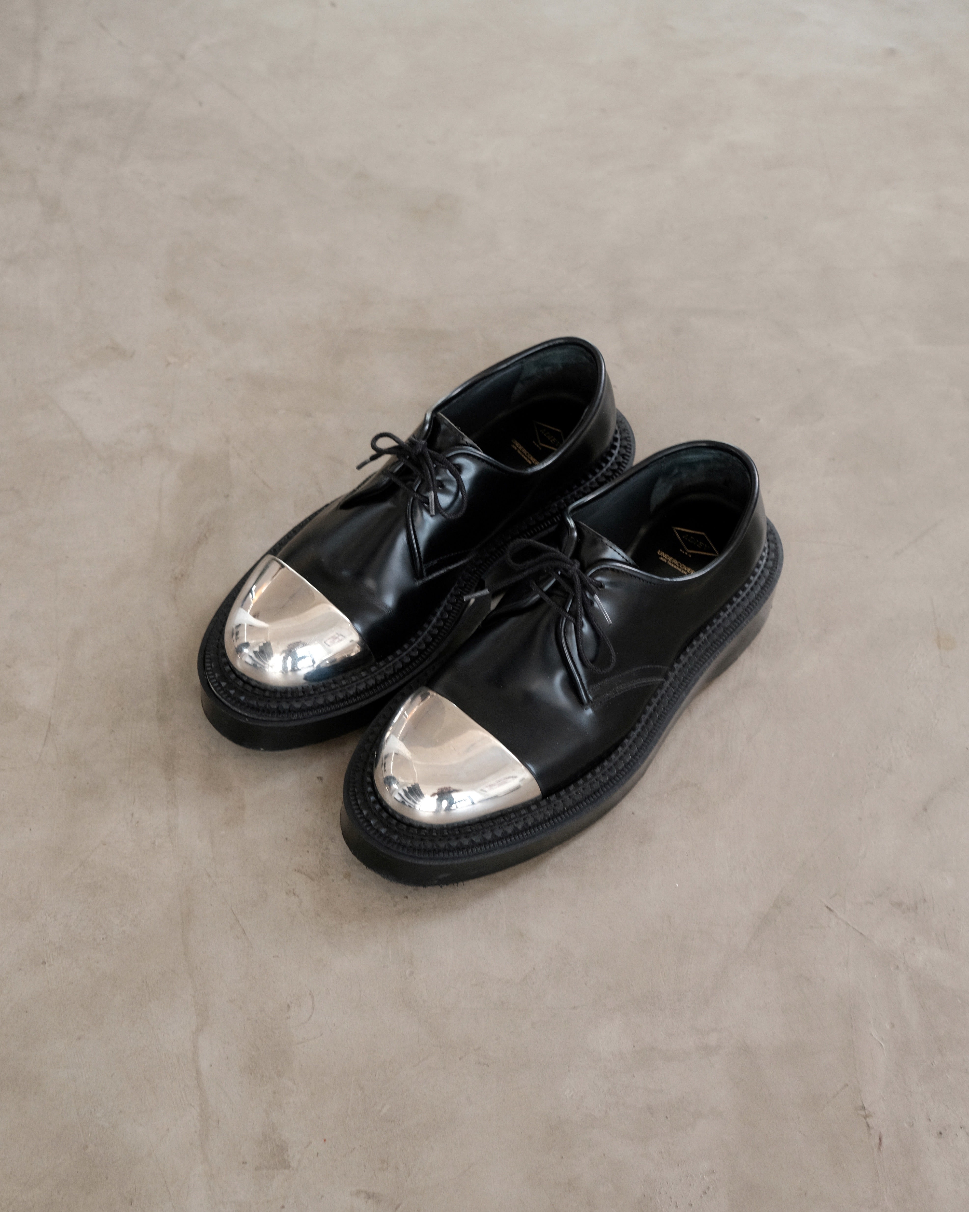 undercover ADIEU レザー　革靴 Undercover x Adieu Paris Type 195 leather Derby shoes Undercover