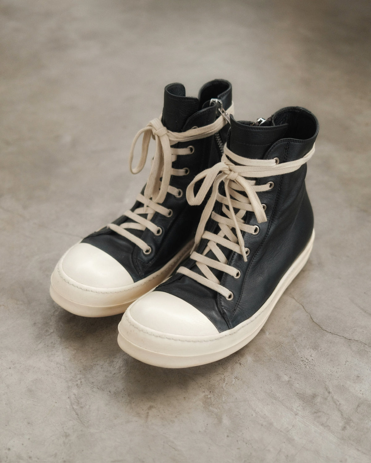 RICK OWENS SS17 Mainline High-Top Ramones