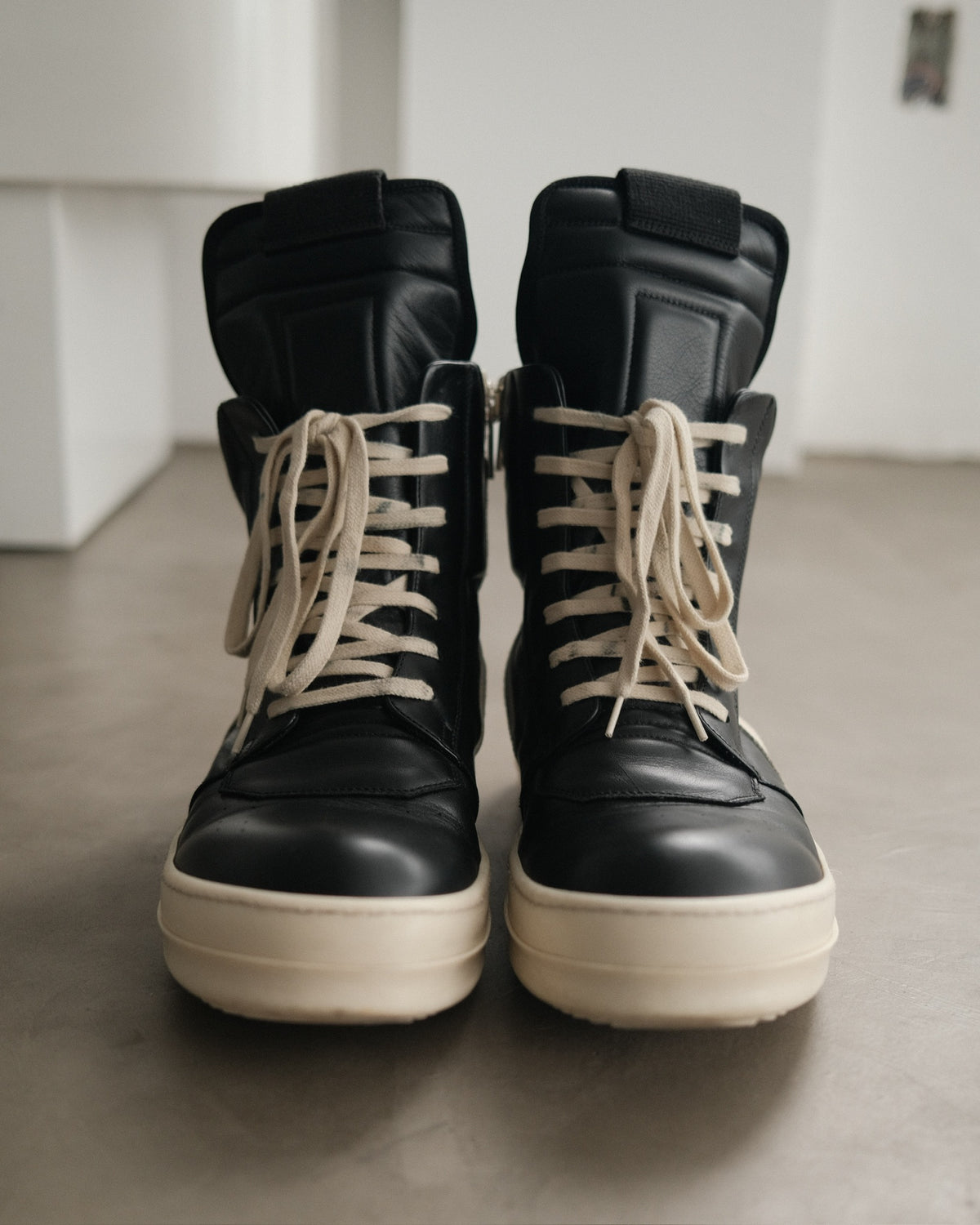 RICK OWENS SS23 Geobaskets Sneakers