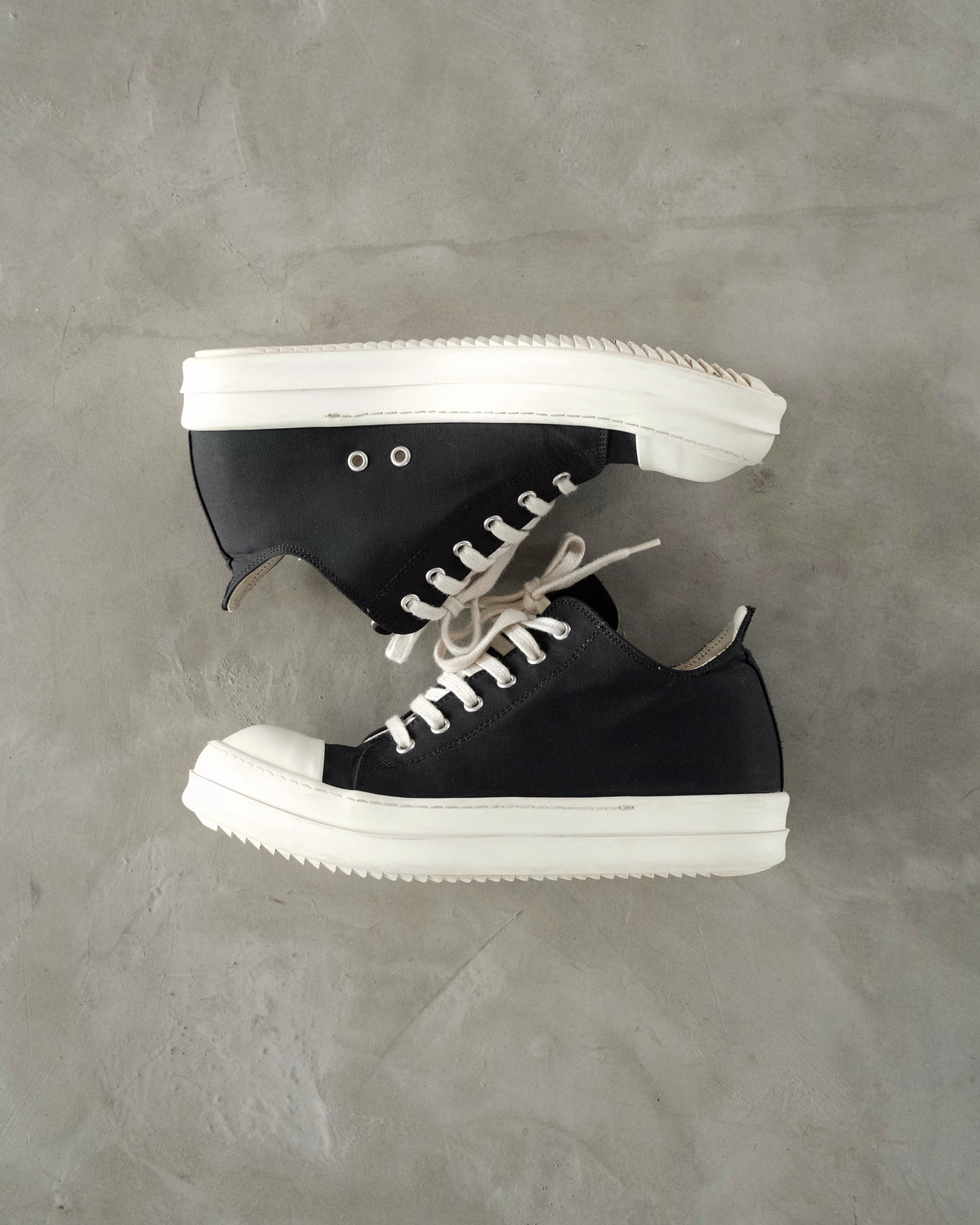 RICK OWENS Drkshdw ramones low-top sneakers