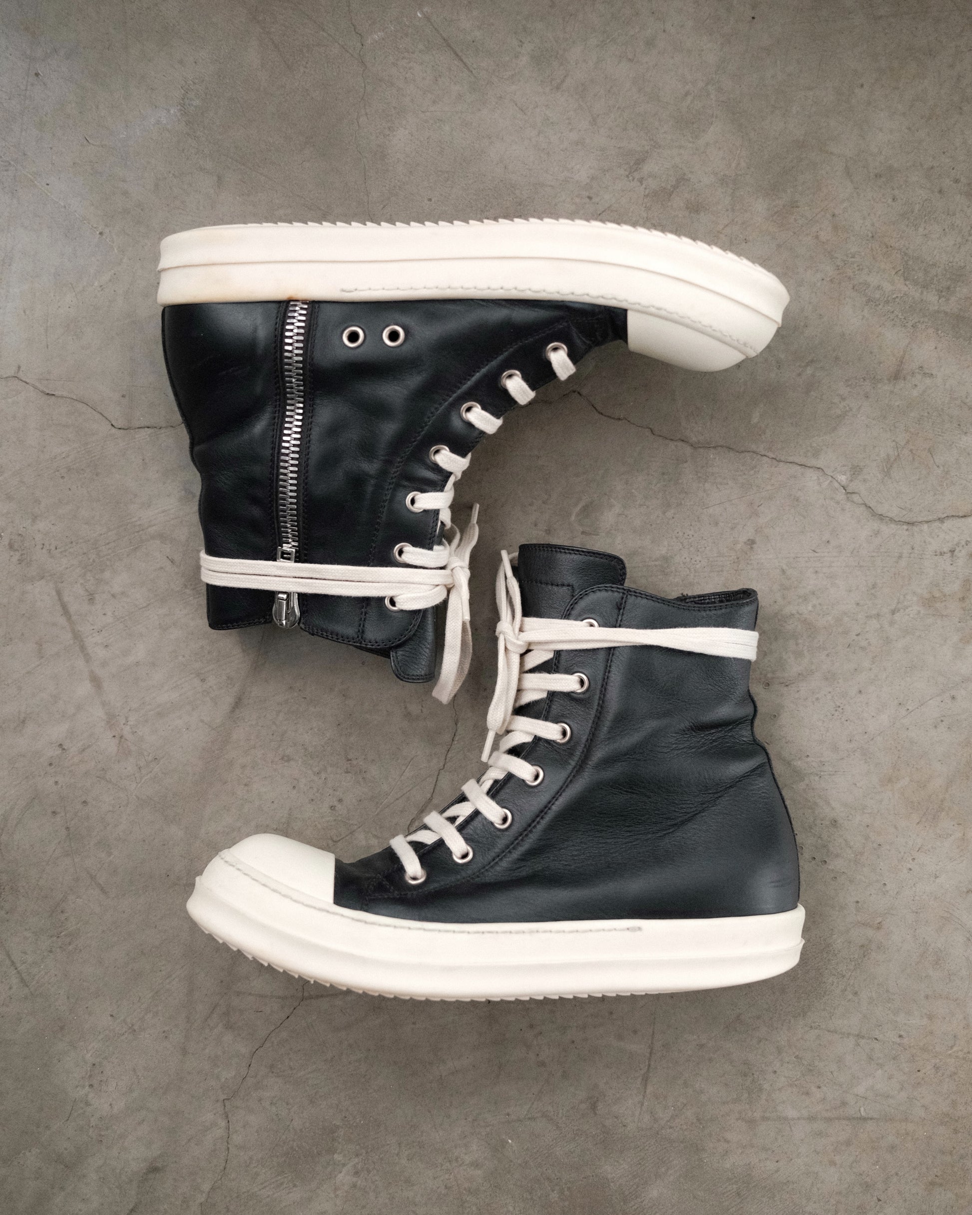 RICK OWENS Mainline High-Top Ramones