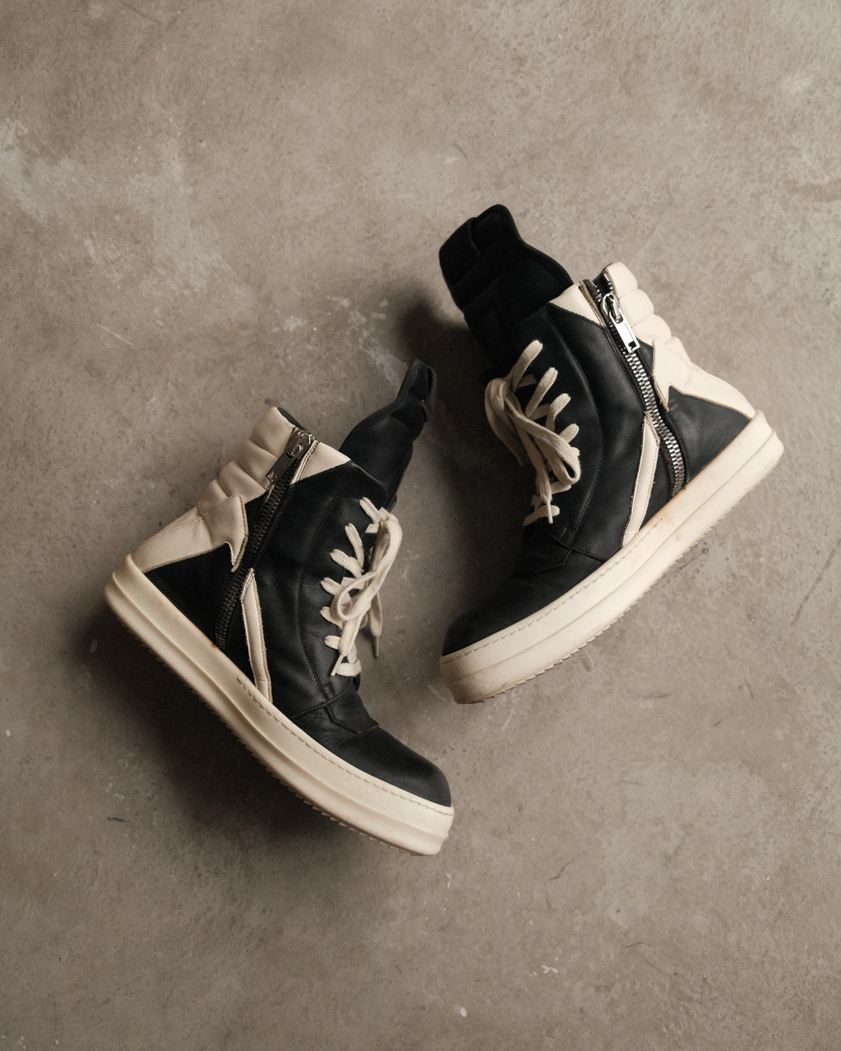 SS23 Rick Owens Geobasket Sneakers