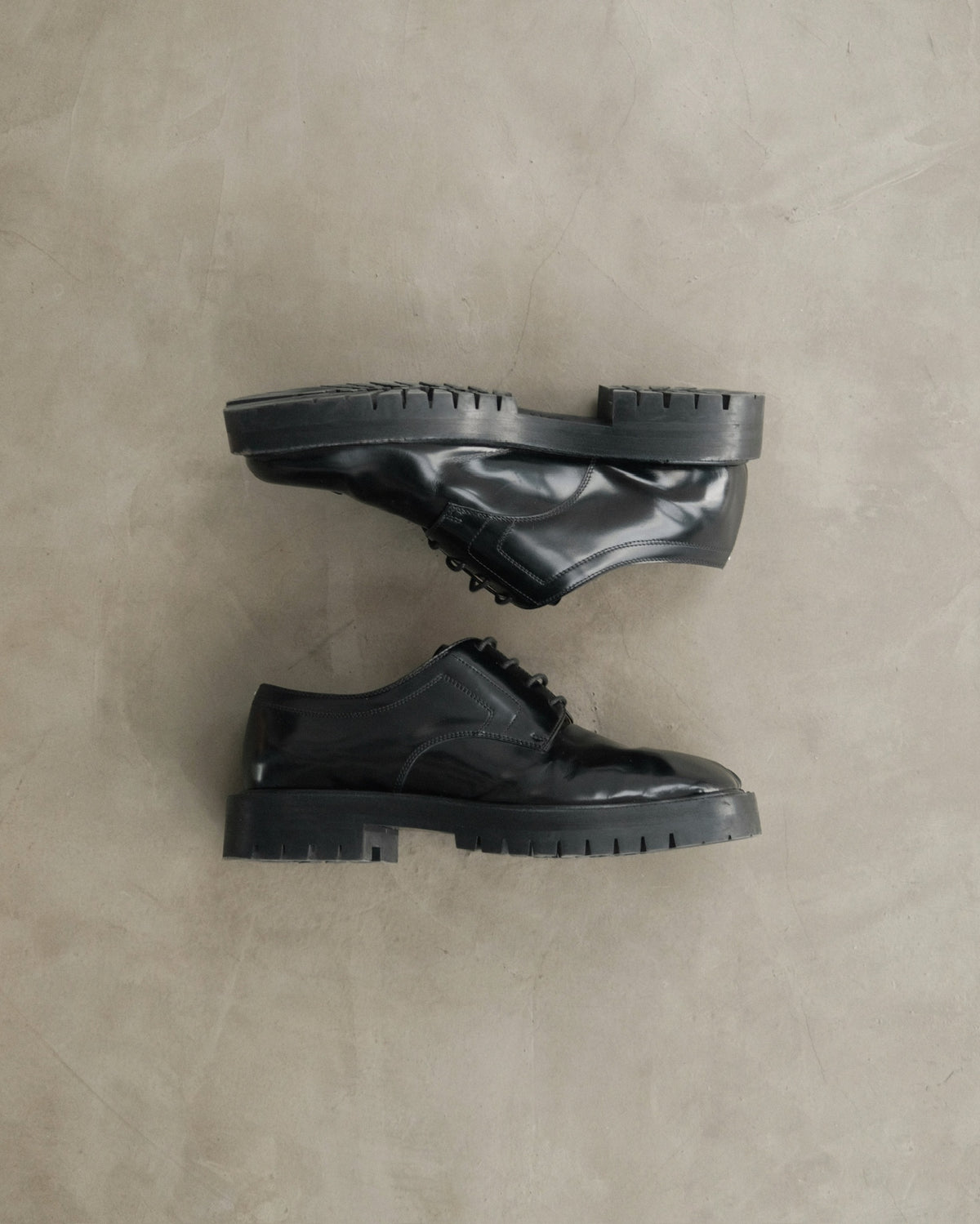 MAISON MARGIELA Leather Tabi Derby