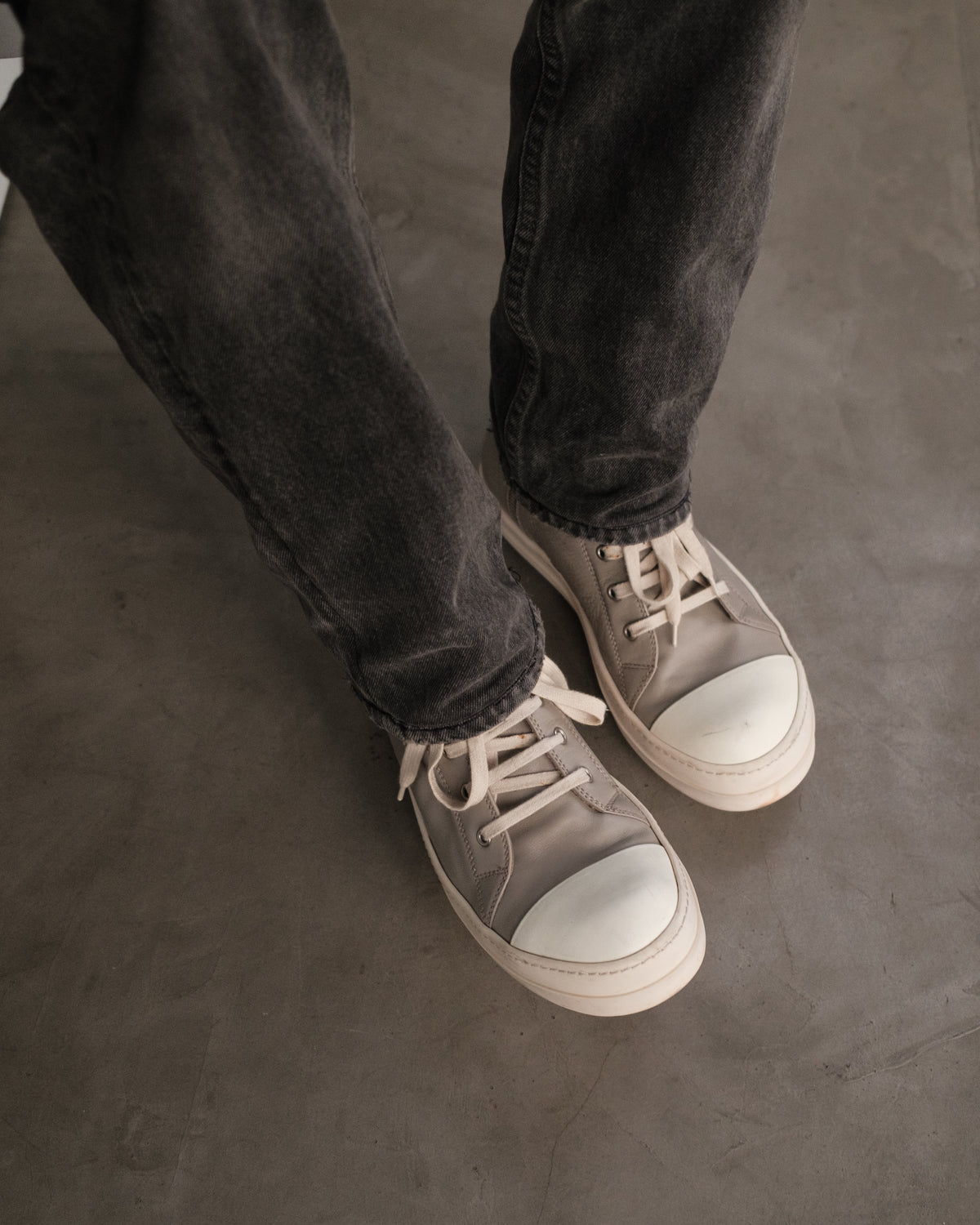 RICK OWENS SS16 Leather Ramones