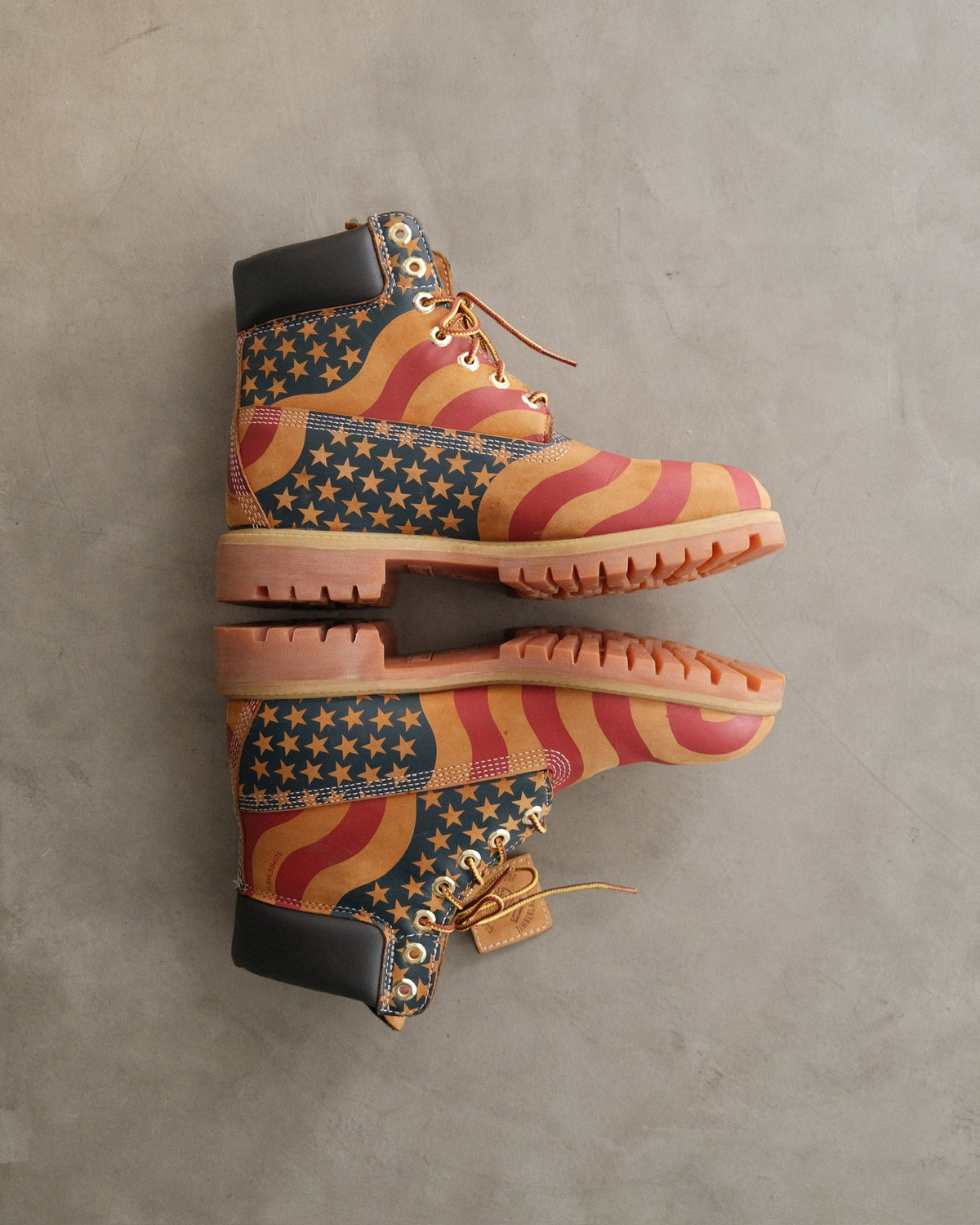 TIMBERLAND x SUPREME Stars & Stripes Wheat