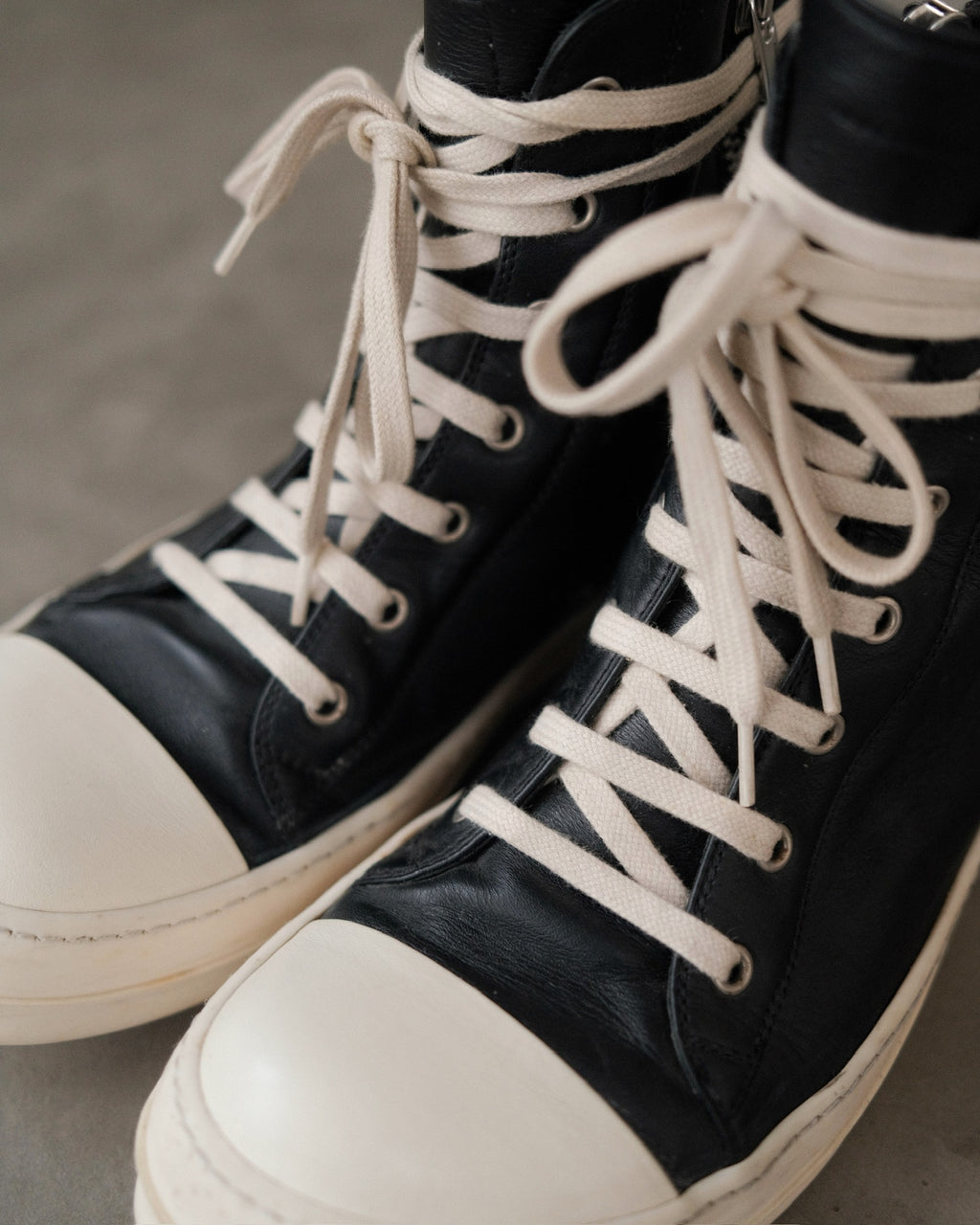 RICK OWENS SS17 Mainline High-Top Ramones