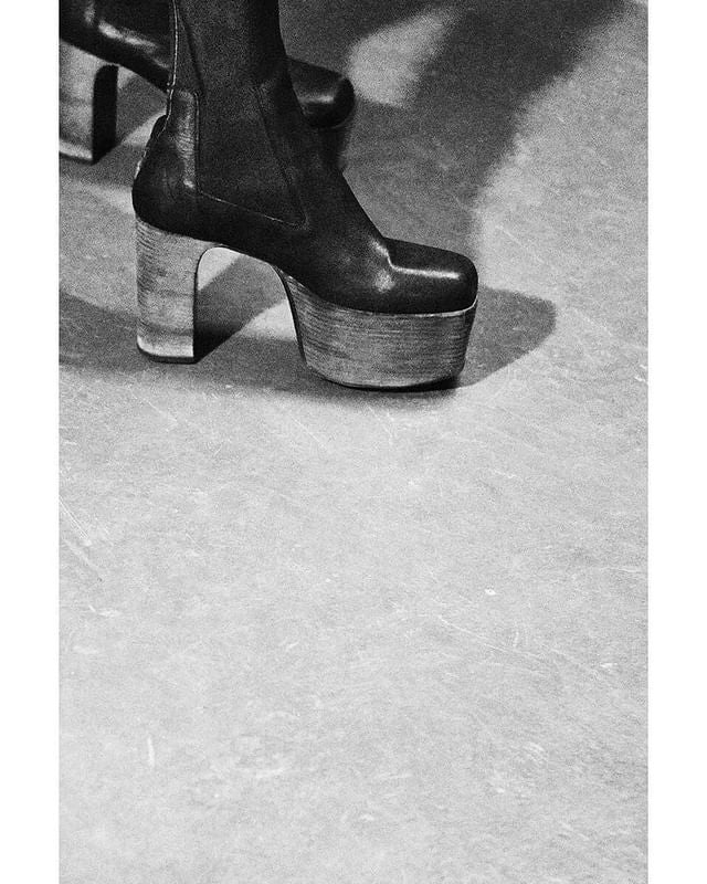 FW19 RICK OWENS Kiss Boots