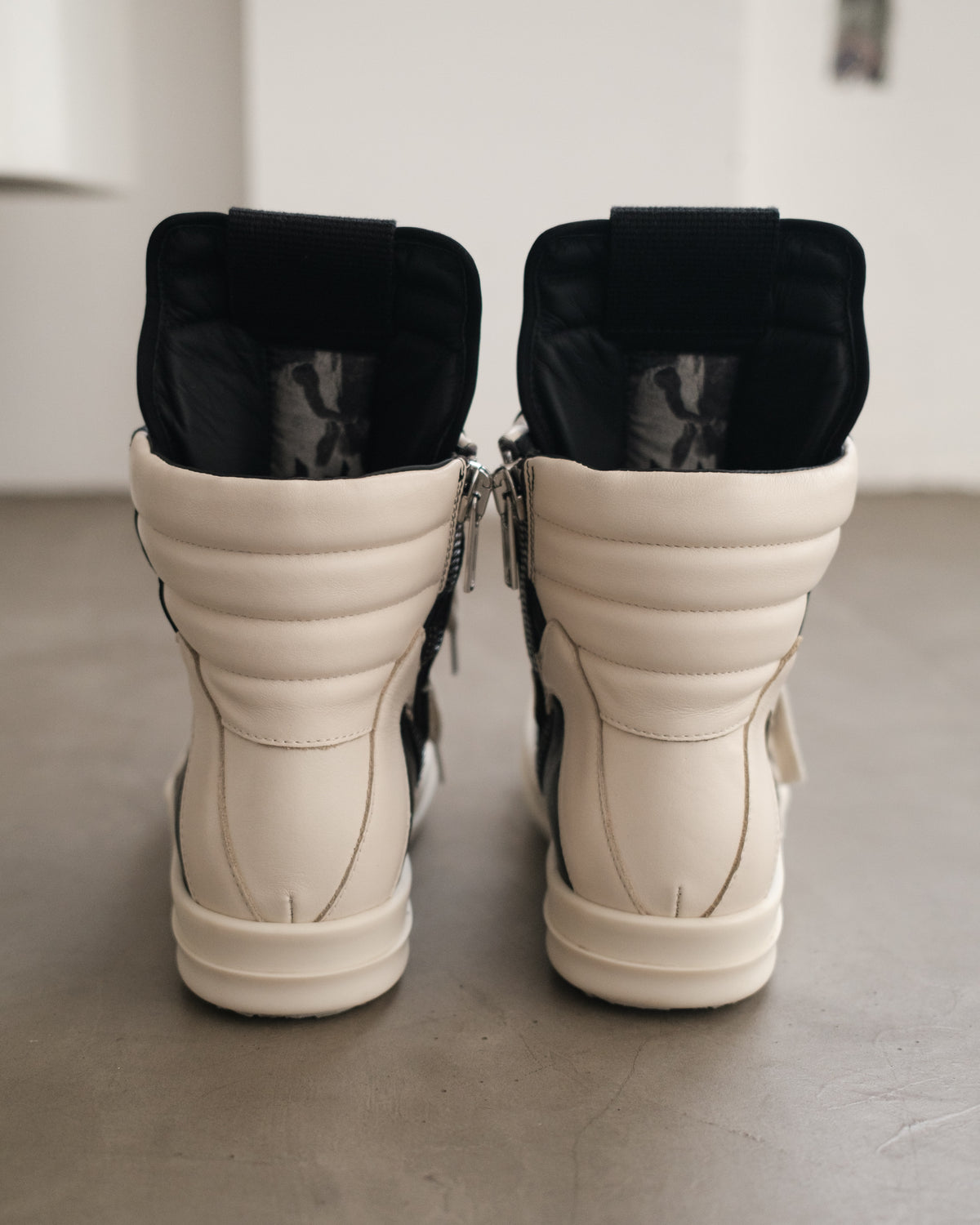 RICK OWENS SS23 Geobasket Sneakers