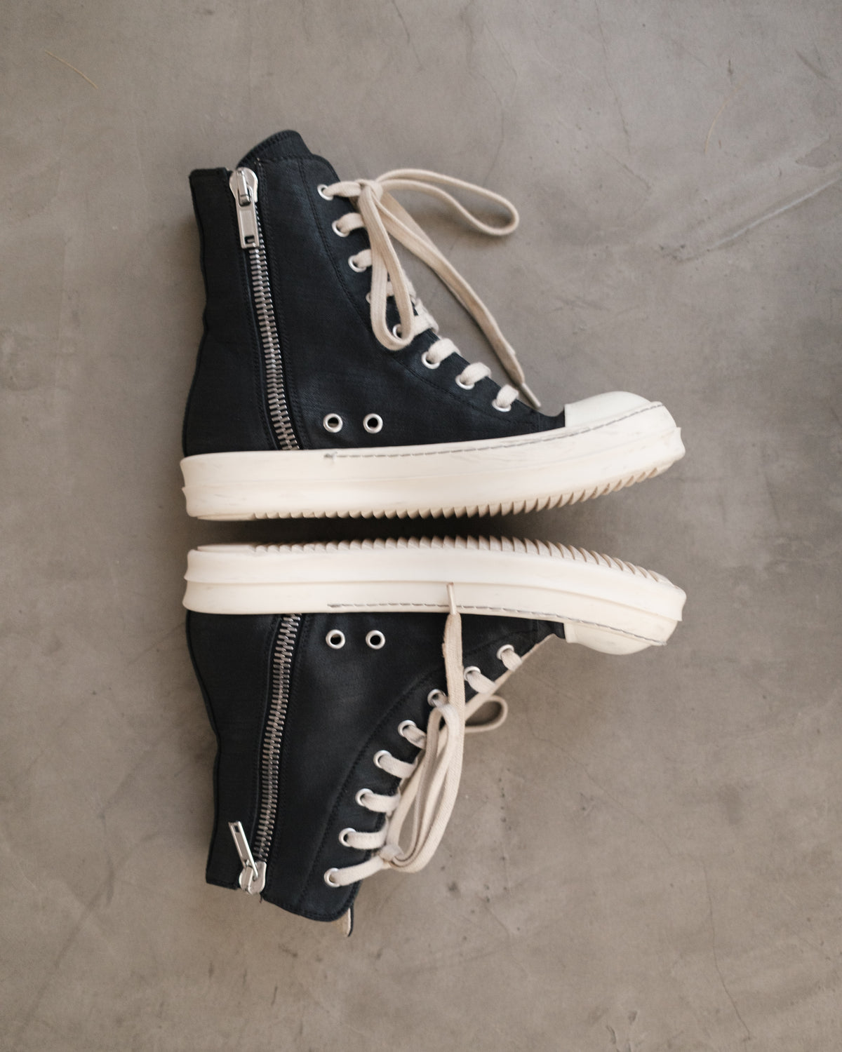 RICK OWENS Drkshdw High-Top Ramones
