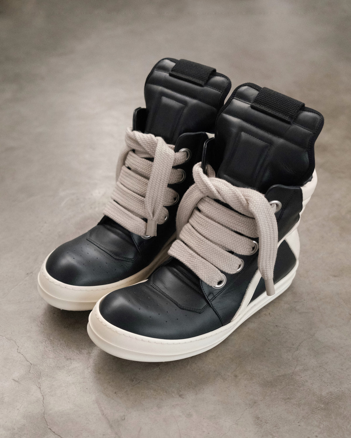 RICKOWENS Geobasket Jumbo Lace Sneaker