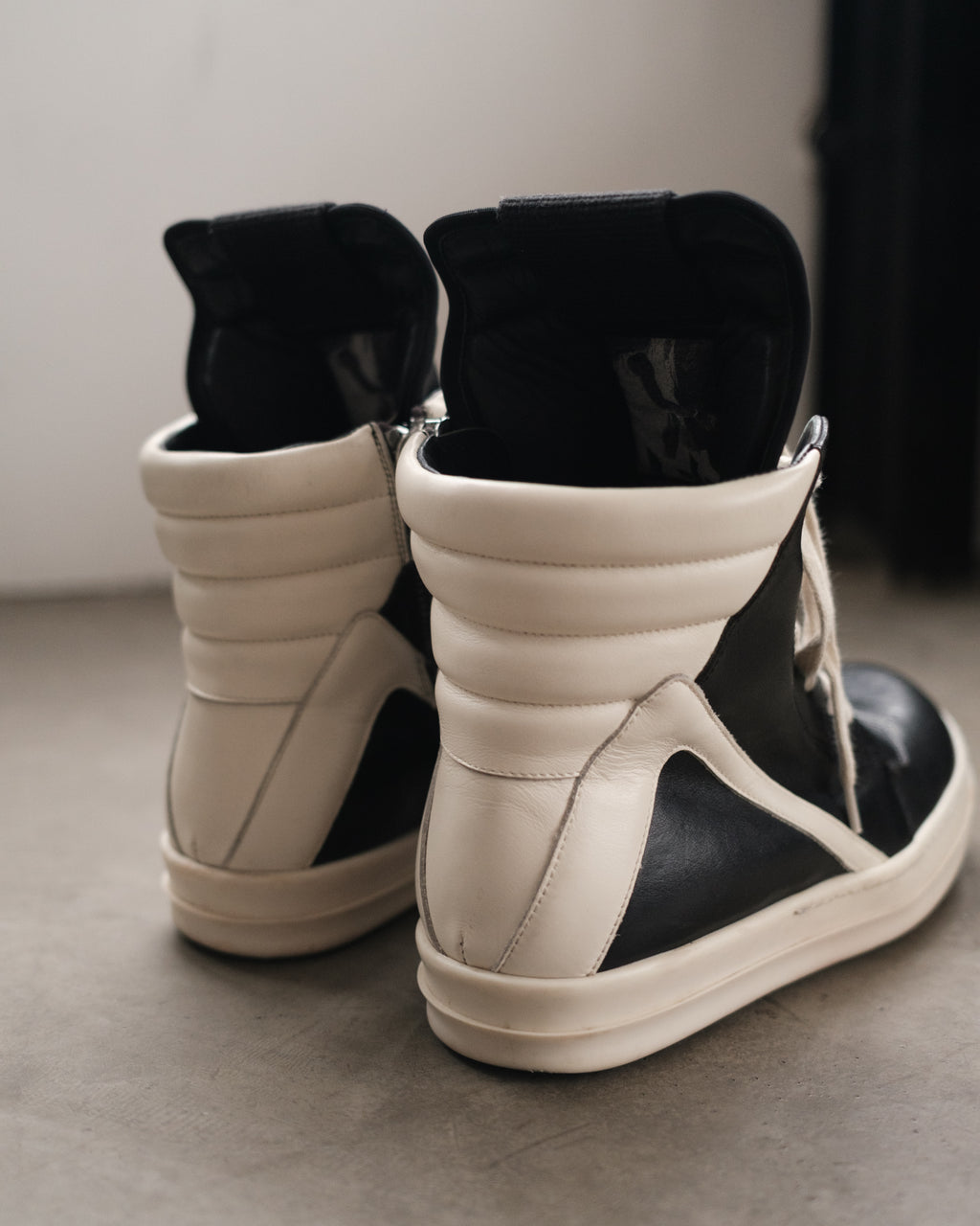 RICK OWENS SS23 Geobasket Sneaker