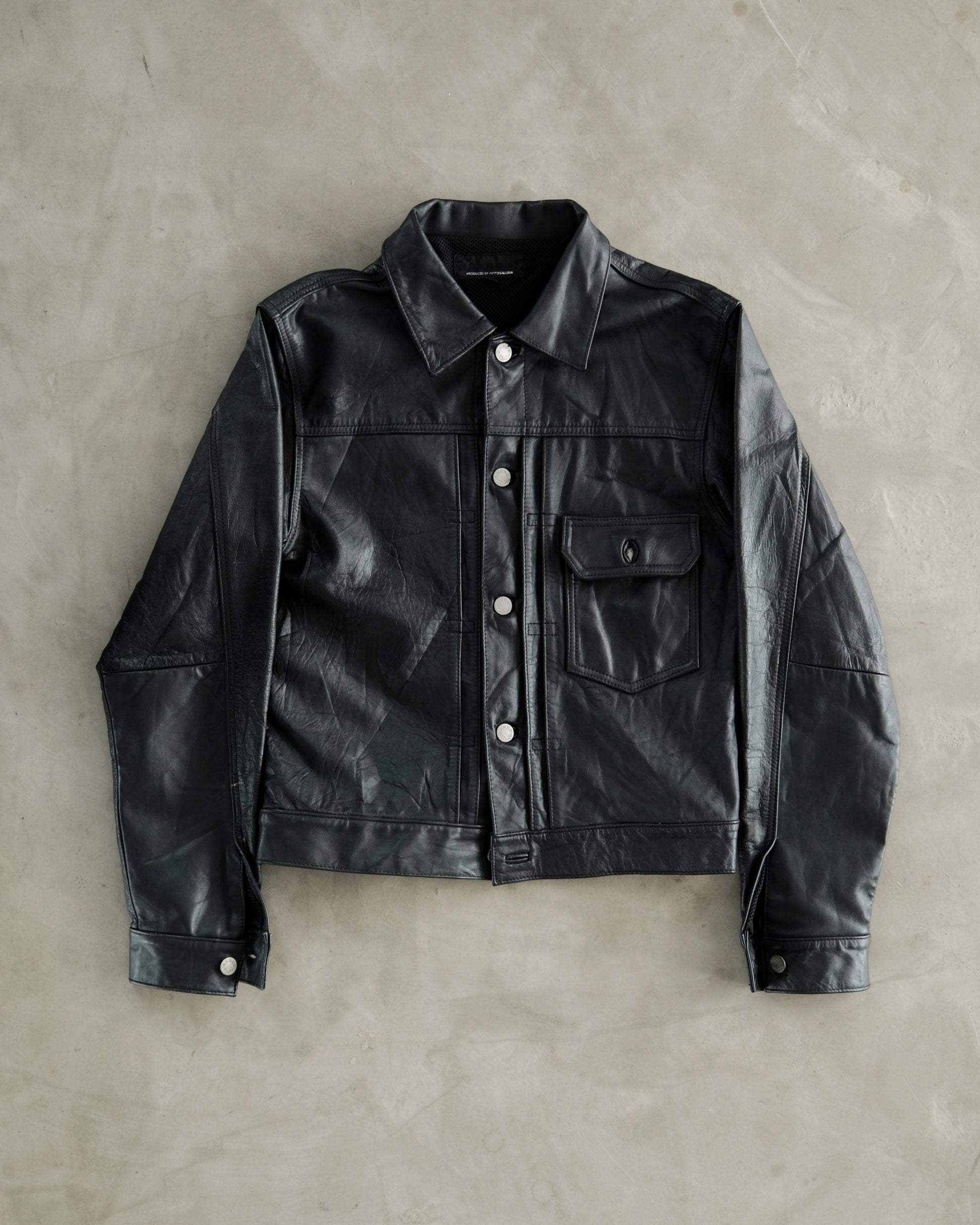 MOTOGALLERIA Burnout 1 Type Leather jacket