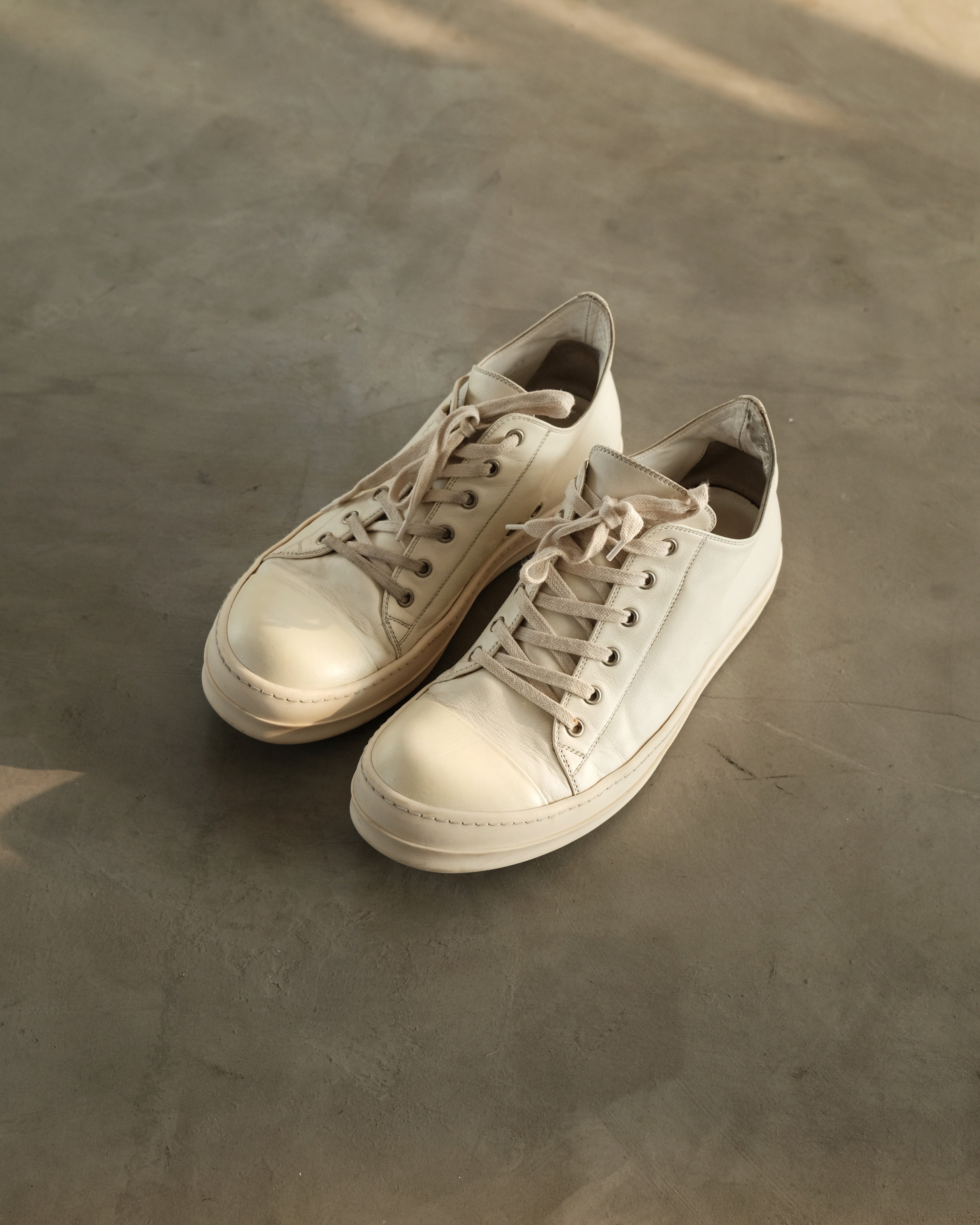 RICK OWENS 2016 Mainline Ramones Low Sneakers – Around The Shoes