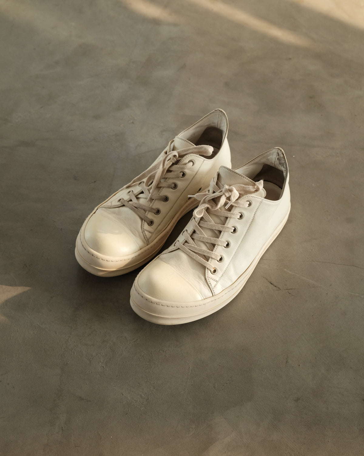 RICK OWENS 2016 Mainline Ramones Low Sneakers