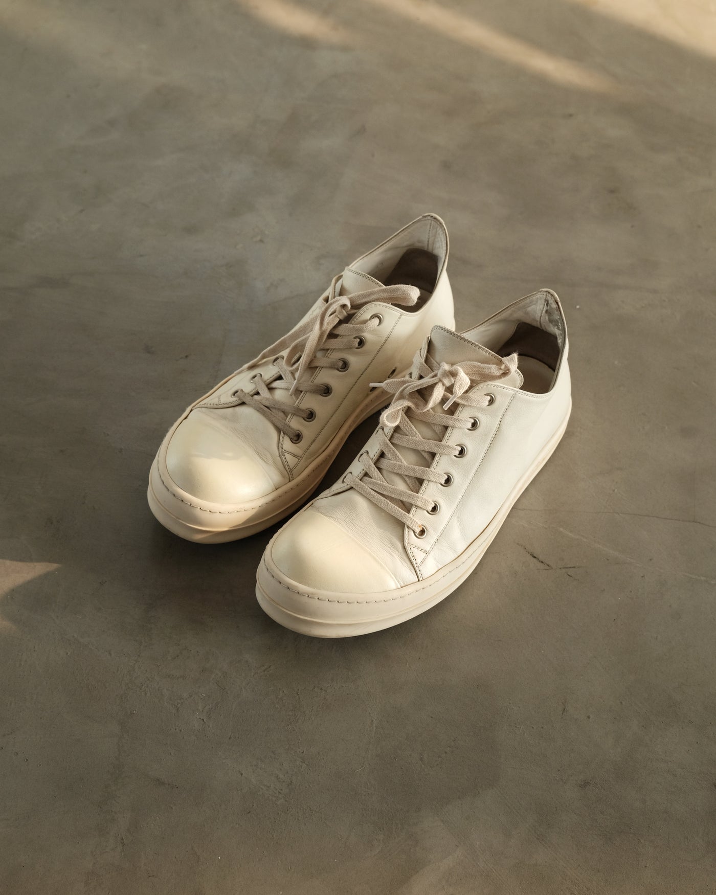RICK OWENS 2016 Mainline Ramones Low Sneakers – Around The Shoes