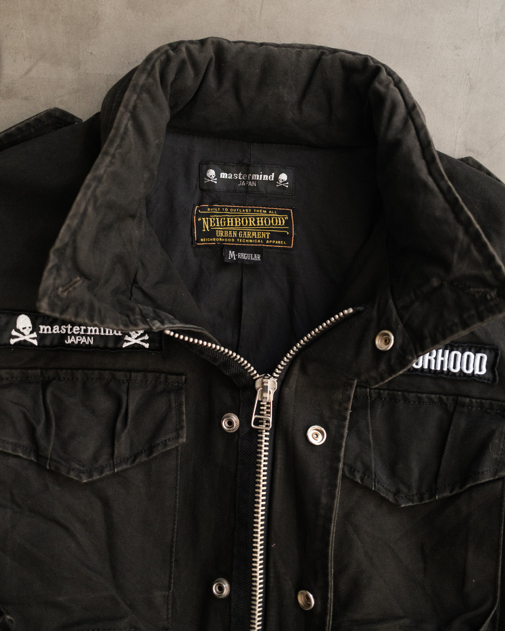 NEIGHBORHOOD x MASTERMIND Japan M65 Jacket